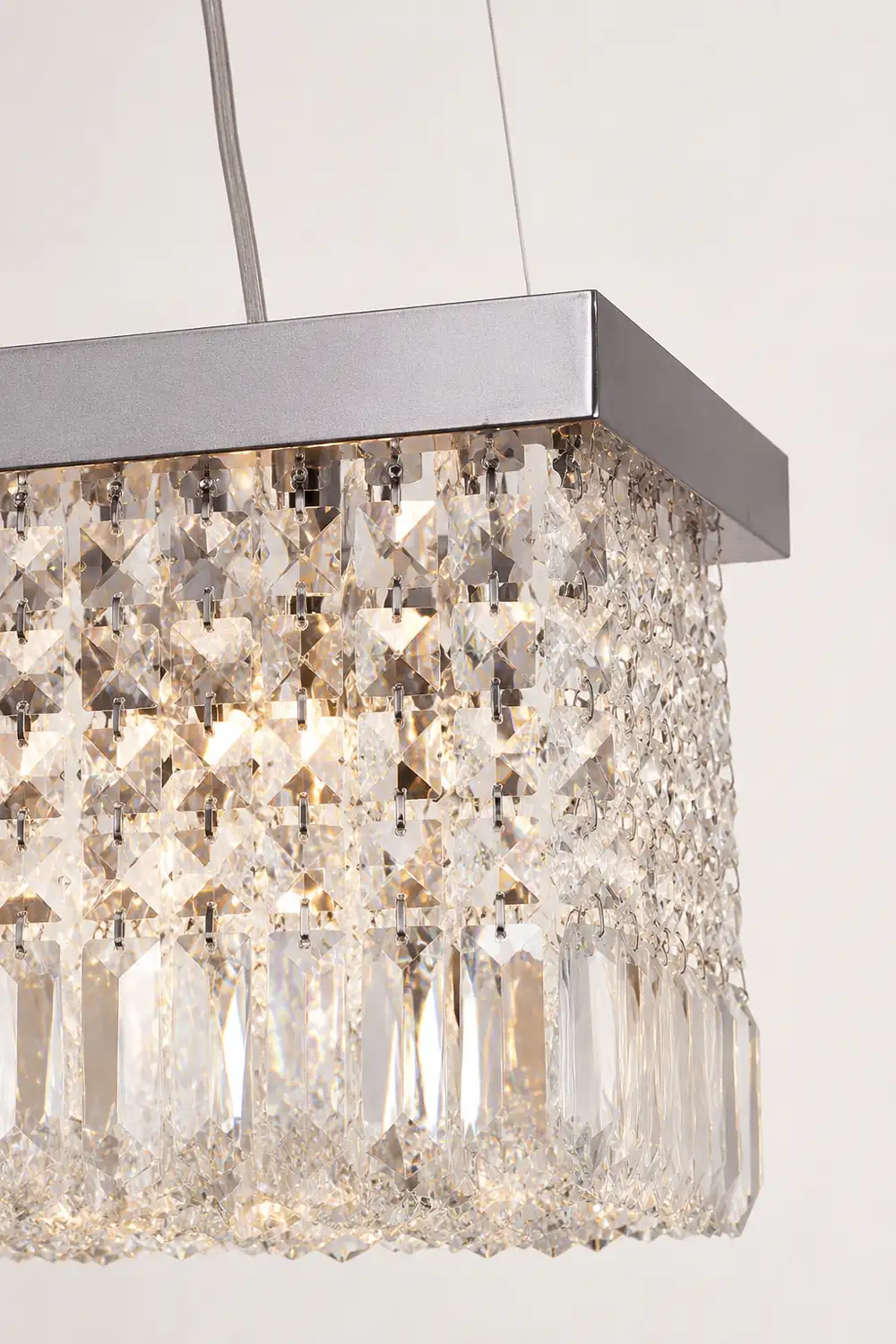 Crystal Raindrop Chandelier - Lumpaz
