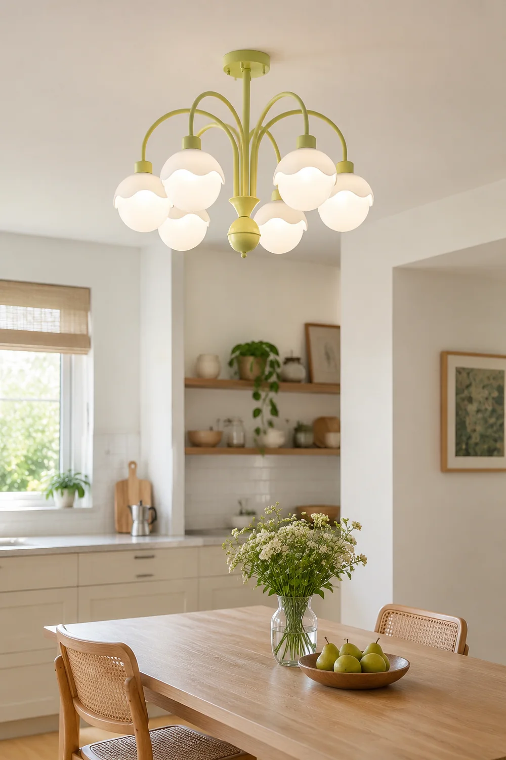 Creamy Lychee Matcha Chandelier - Lumpaz