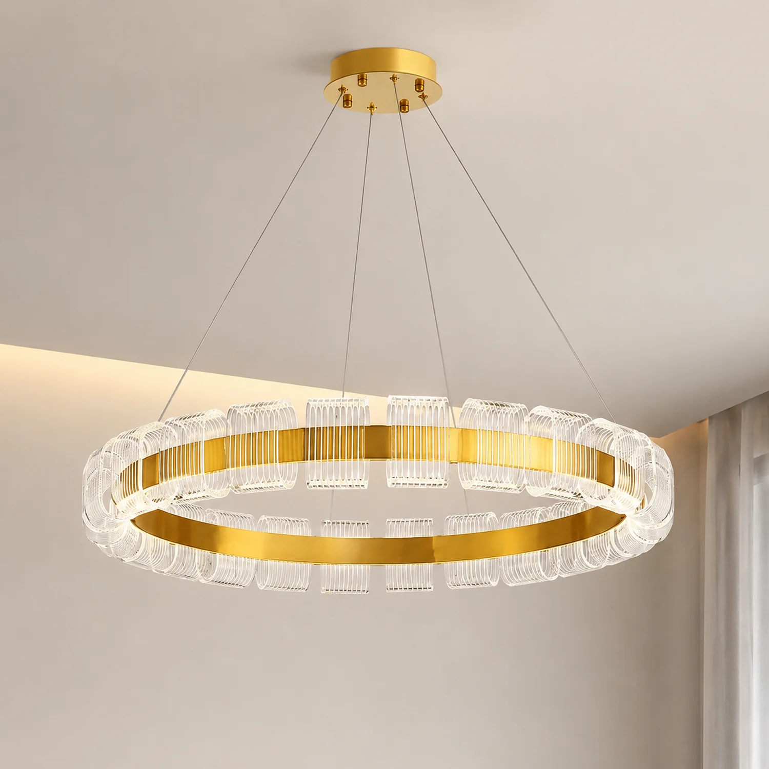 Bangle Chandelier - Lumpaz
