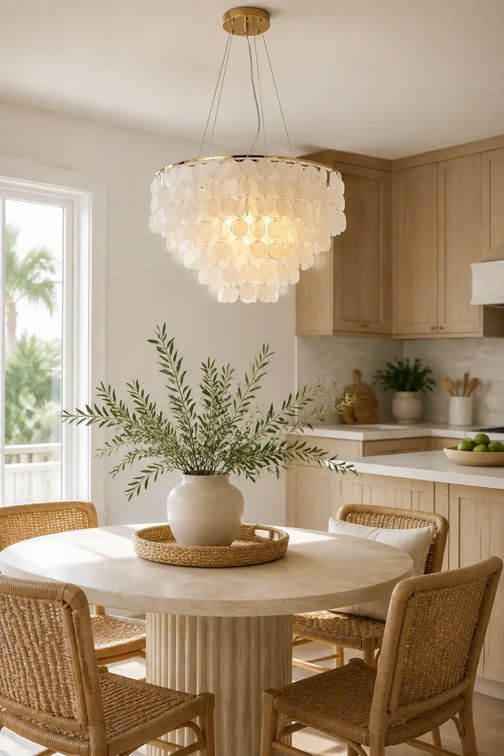 Shell Wind Chime Chandelier - Lumpaz