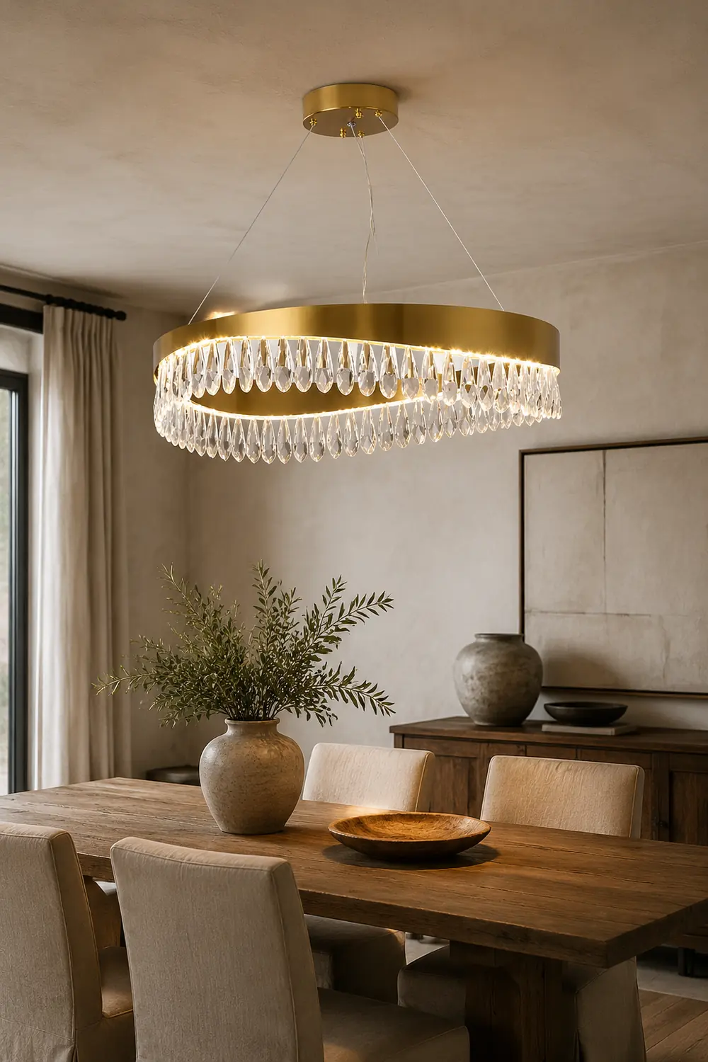Crystal Sticks Chandelier - Lumpaz