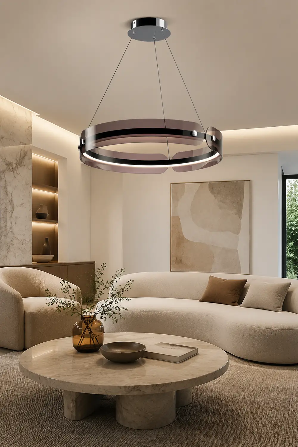 Javor LED Chandelier - Lumpaz