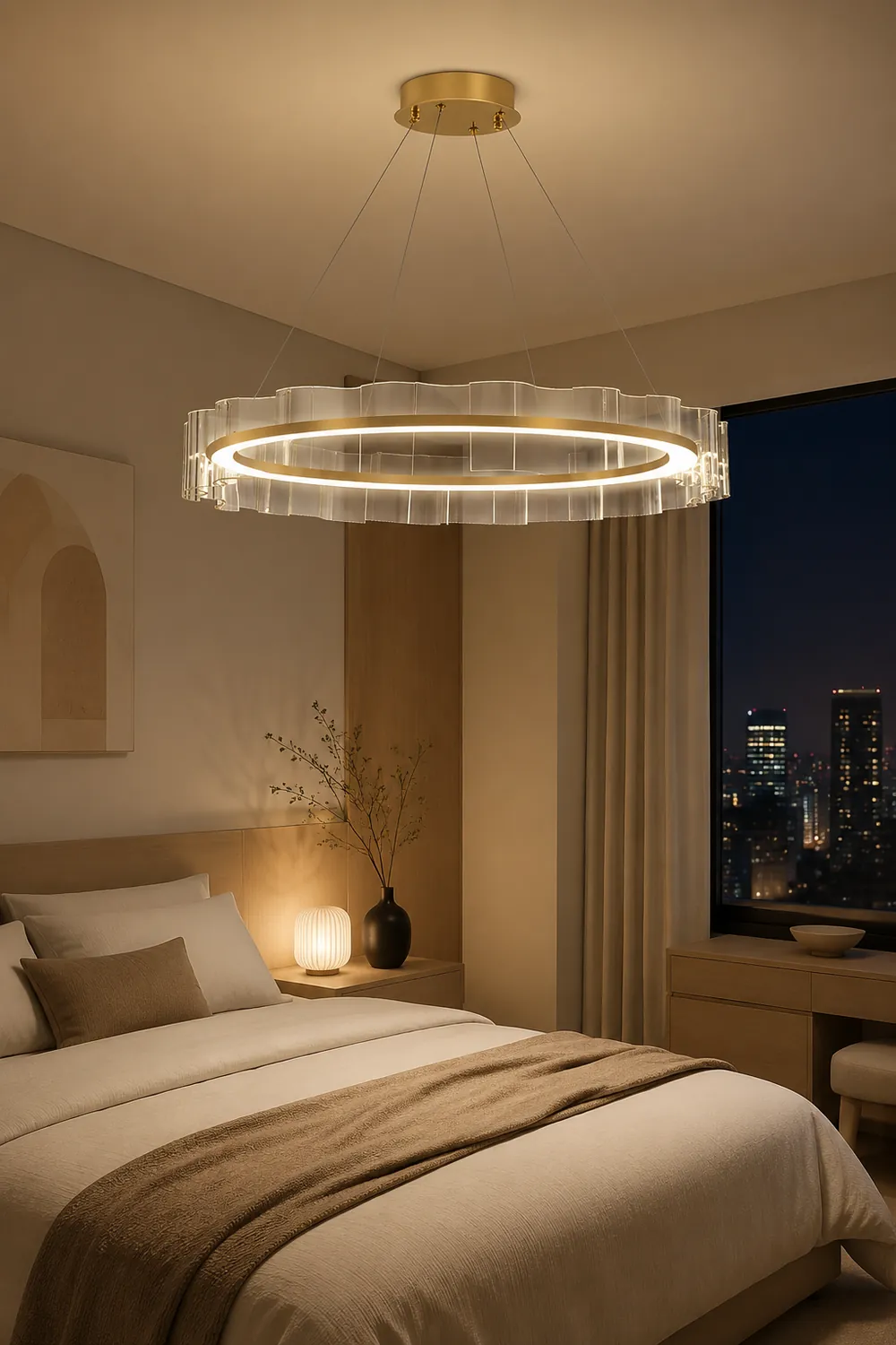 Water Wave Glass Chandelier - Lumpaz