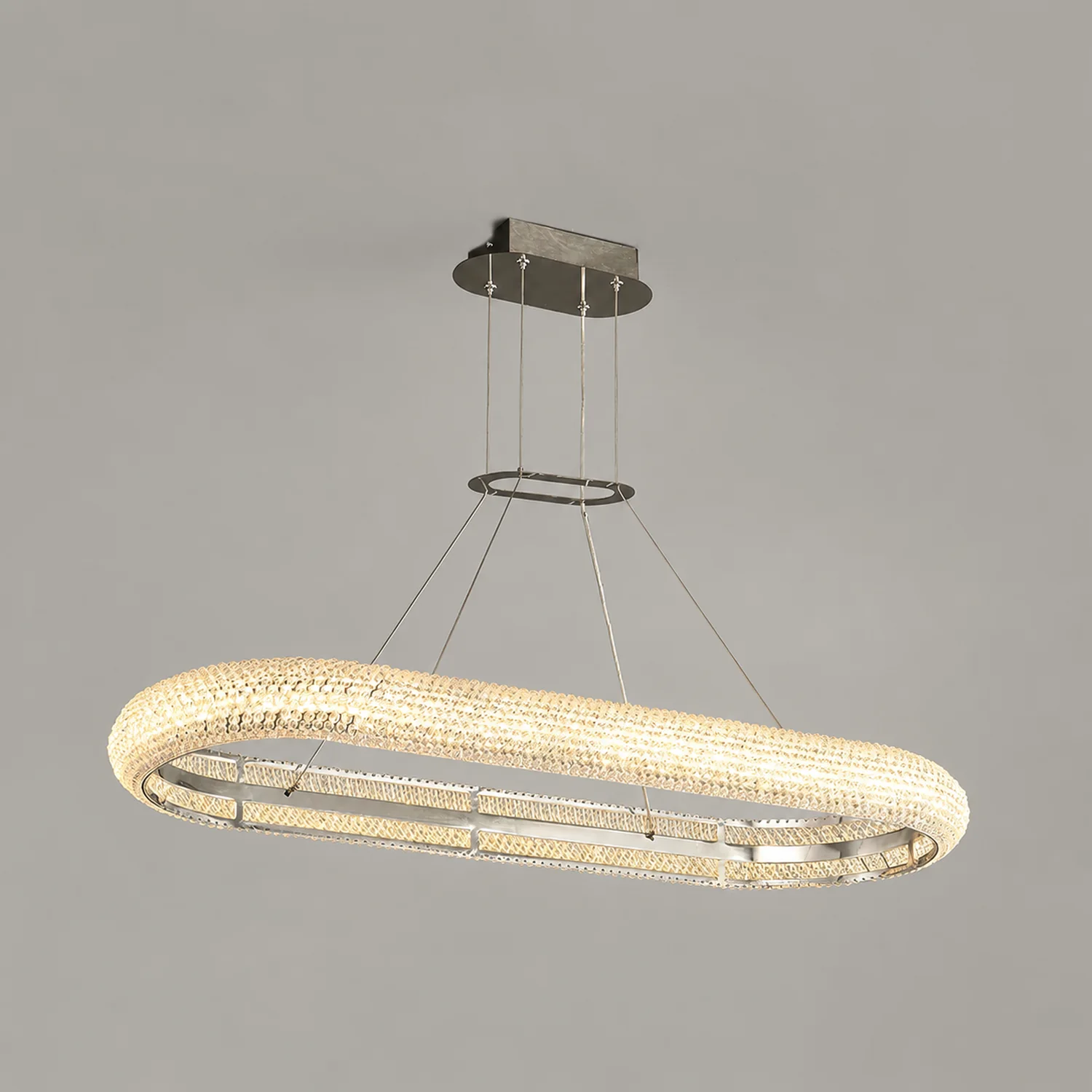 Asscher Ring Chandelier - Lumpaz