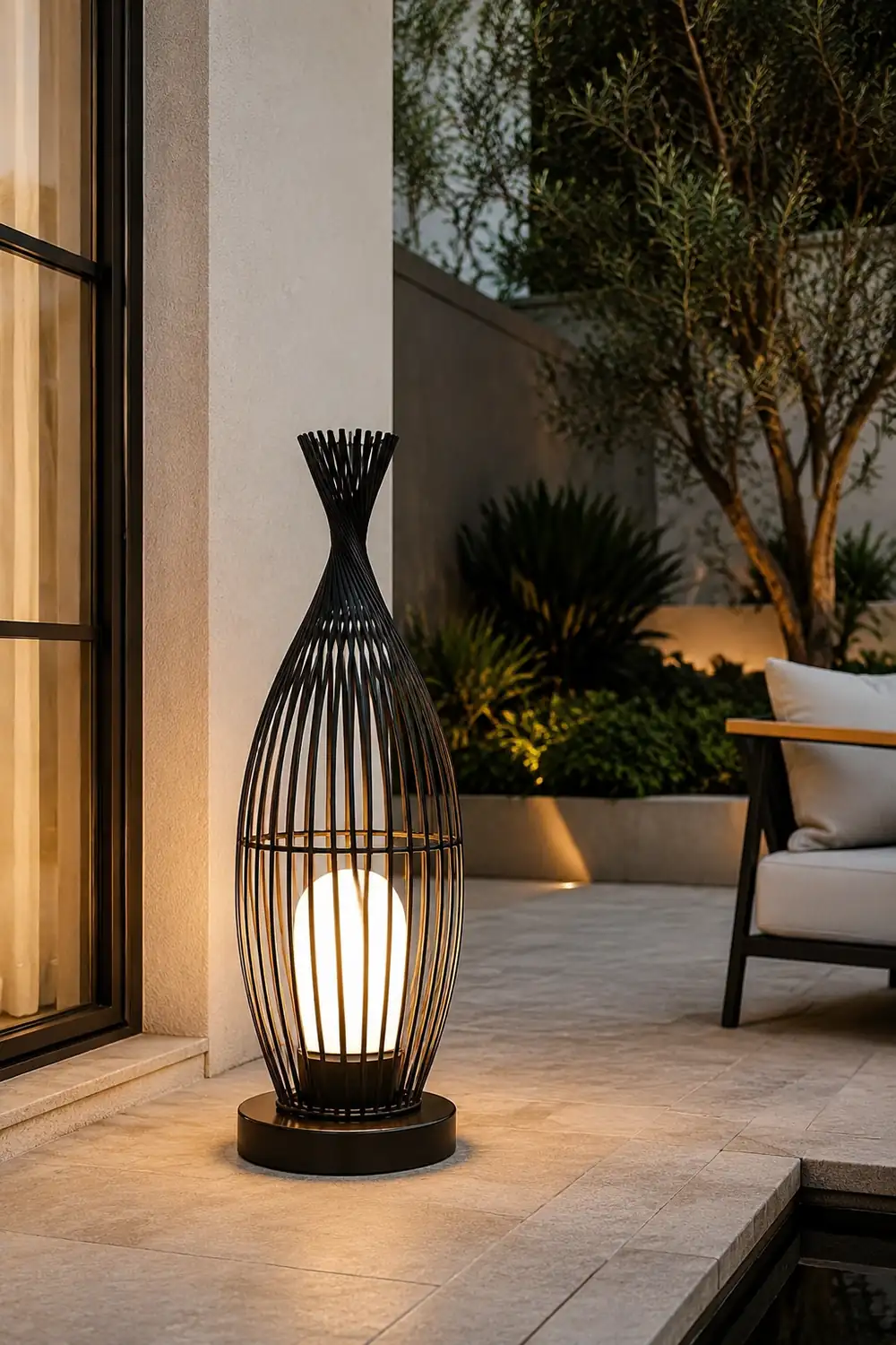 Aurora Orbis Lantern Outdoor Light - Lumpaz
