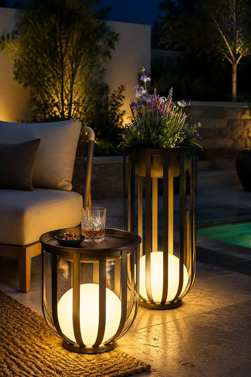 Bols Outdoor Solar Power Garden Lamp - Lumpaz