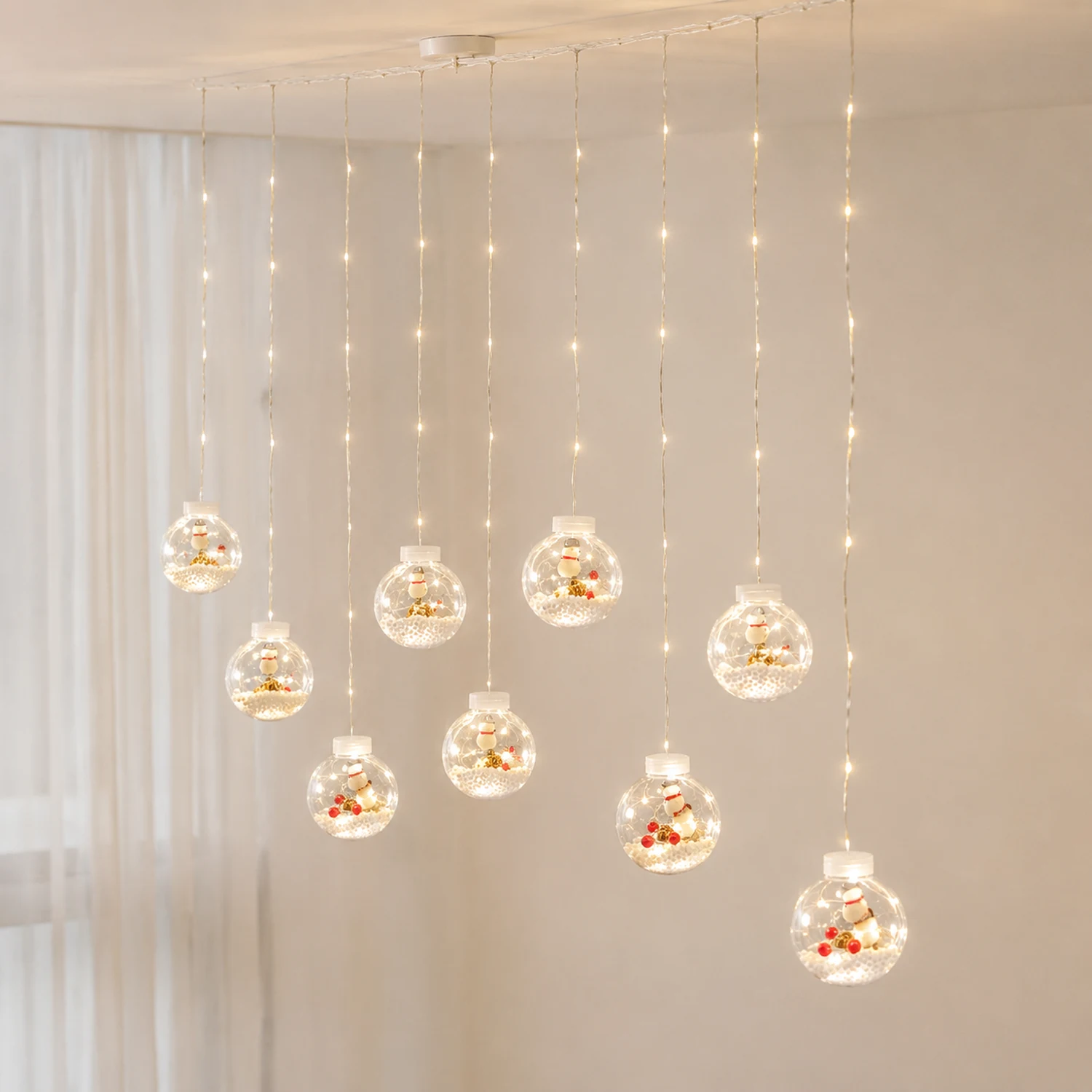 Christmas Ball String Lights - Lumpaz