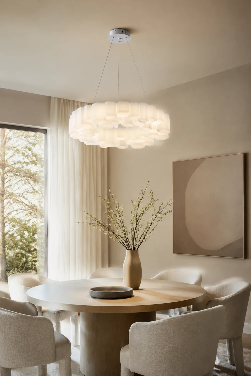 Honeycomb Chandelier - Lumpaz