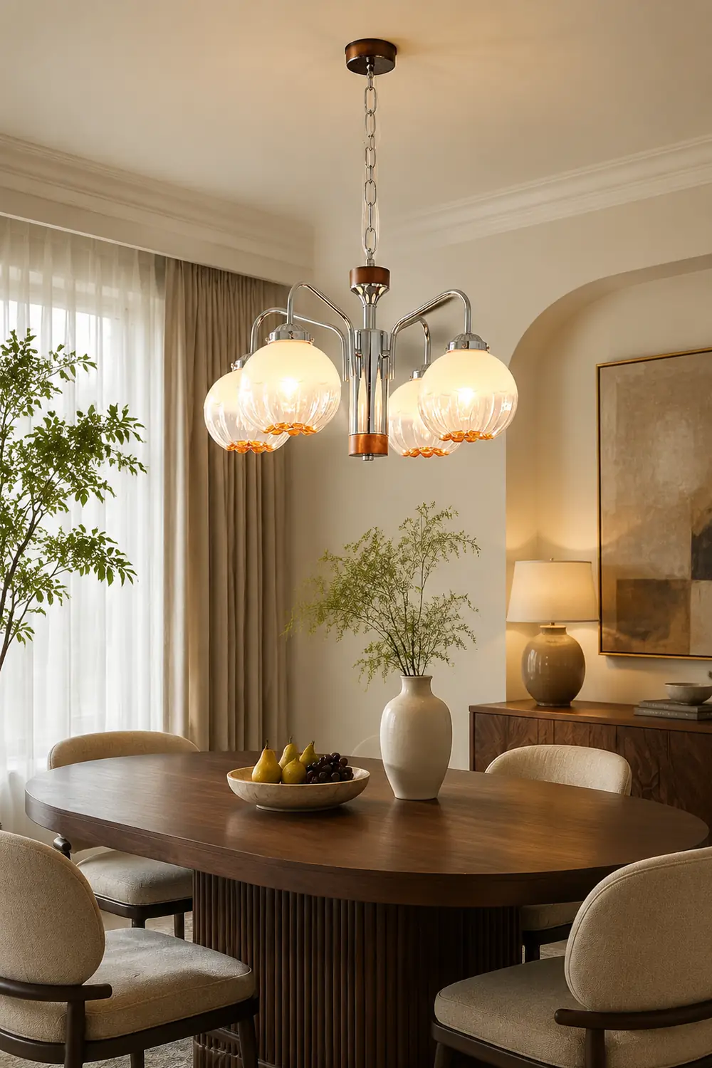 Flower Bud Chandelier - Lumpaz