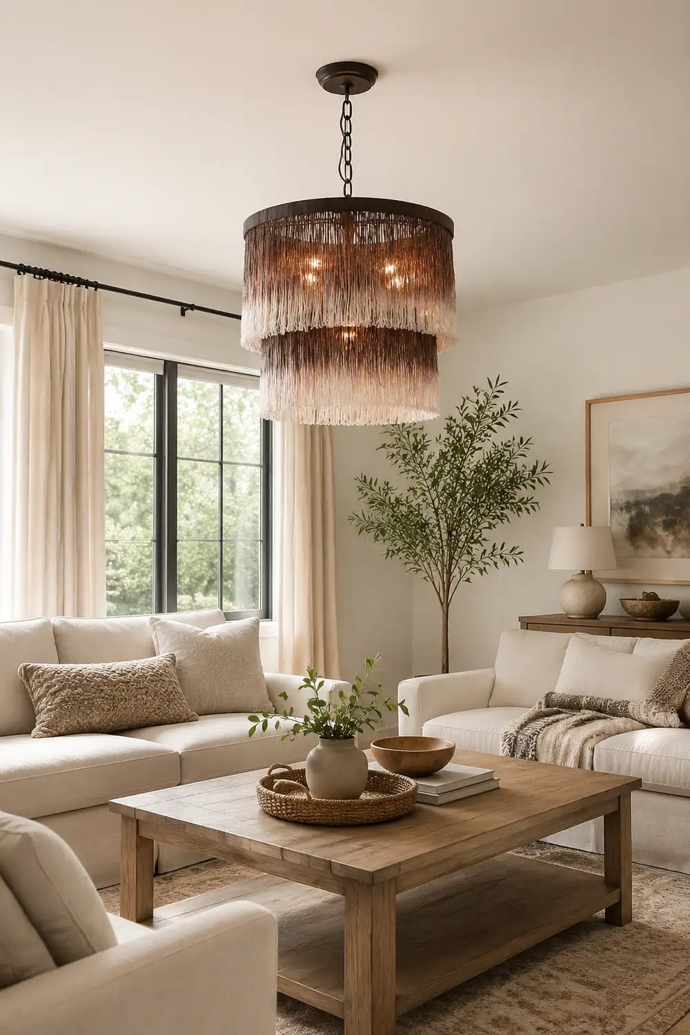 Tassel Chandelier - Lumpaz