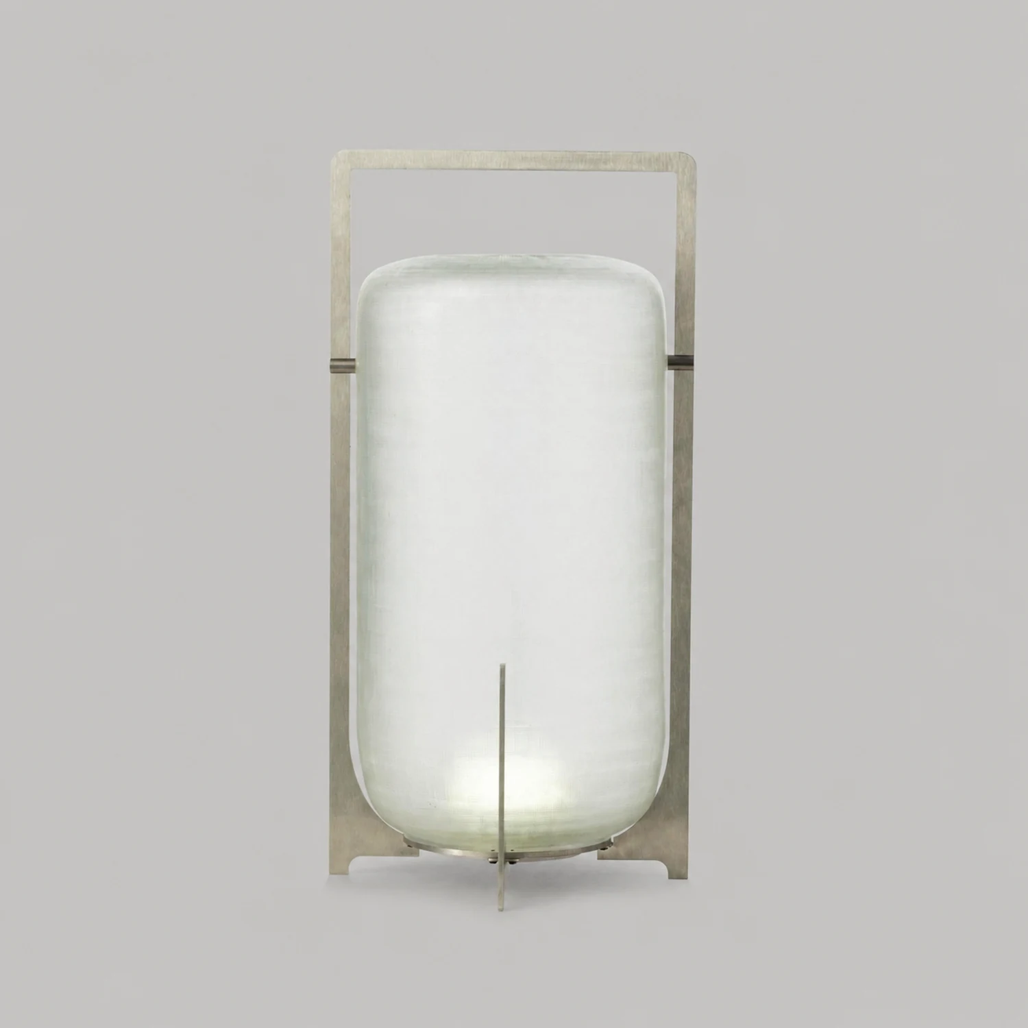 Silver Twilight Lantern Table Light - Lumpaz