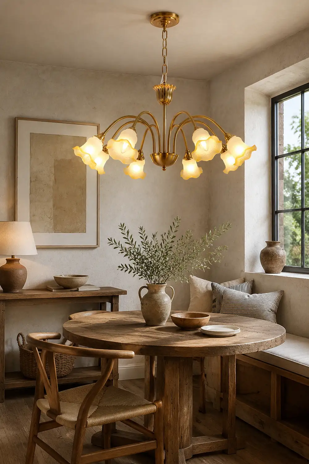 Morning Glory Chandelier - Lumpaz