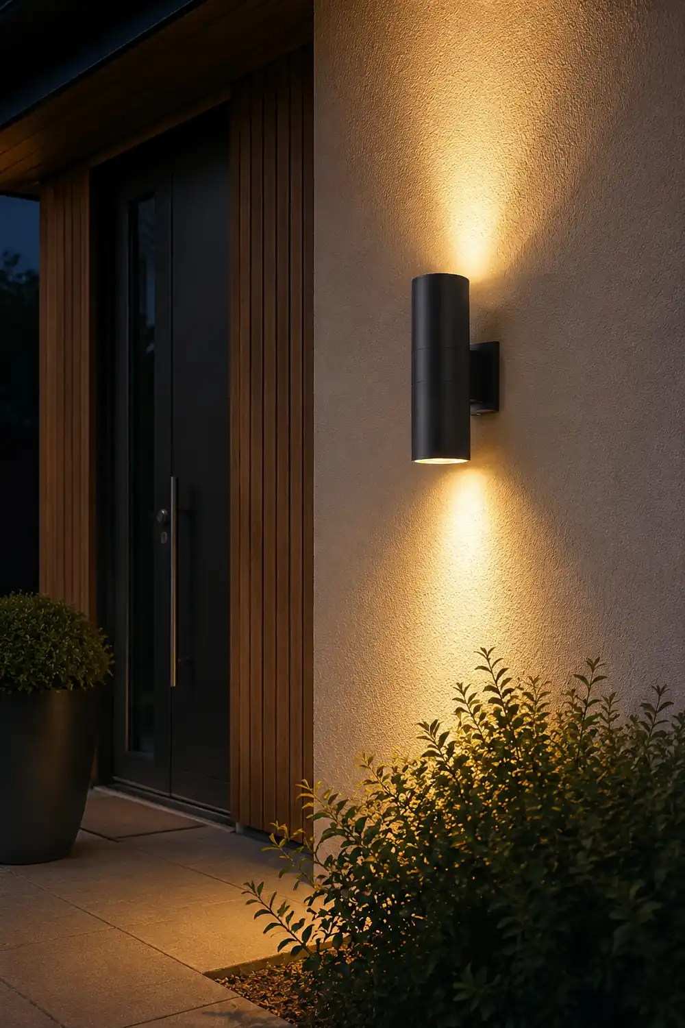 Cylindrical Outdoor Wall Light - Lumpaz