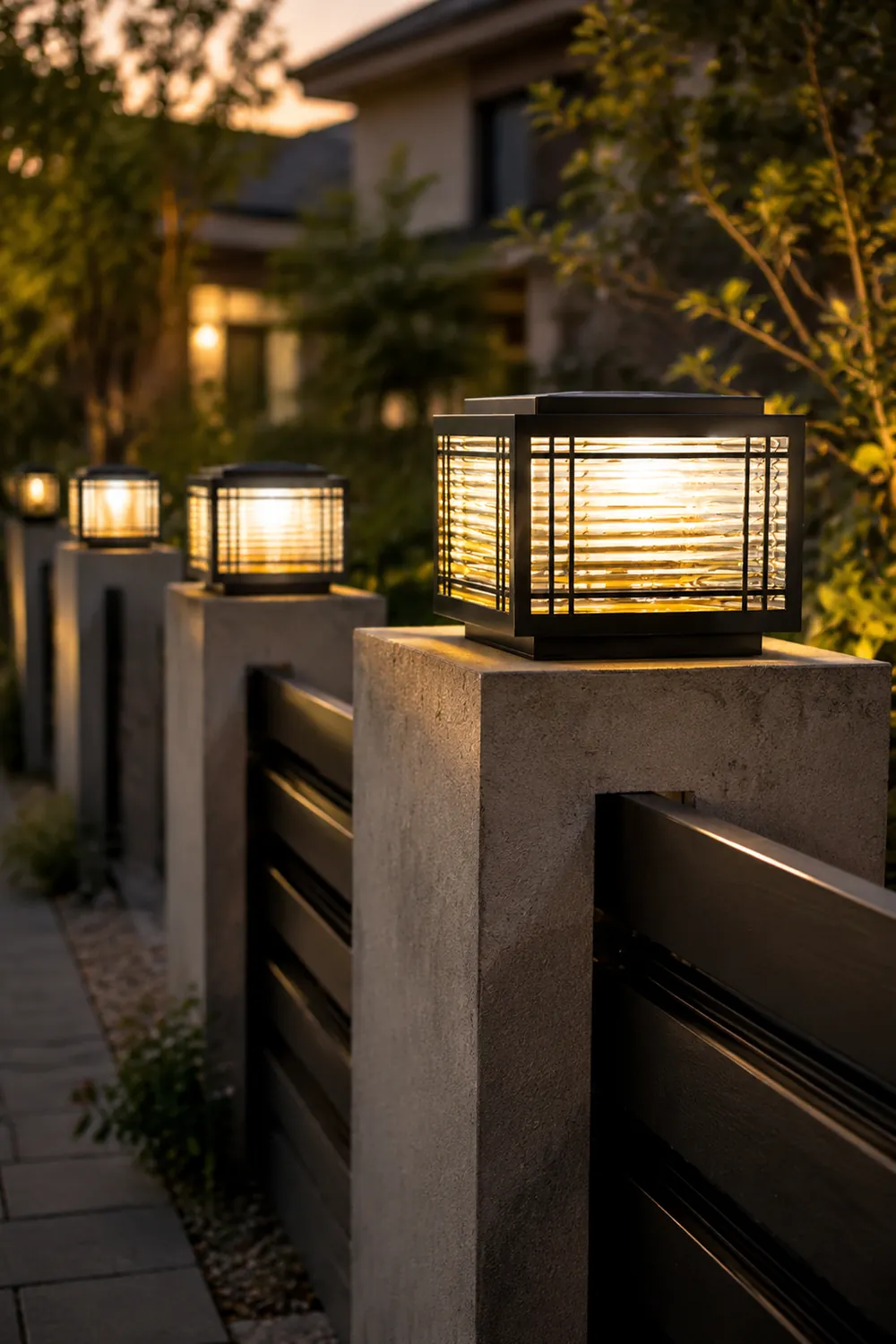 Deck Solar Outdoor Post Light - Lumpaz