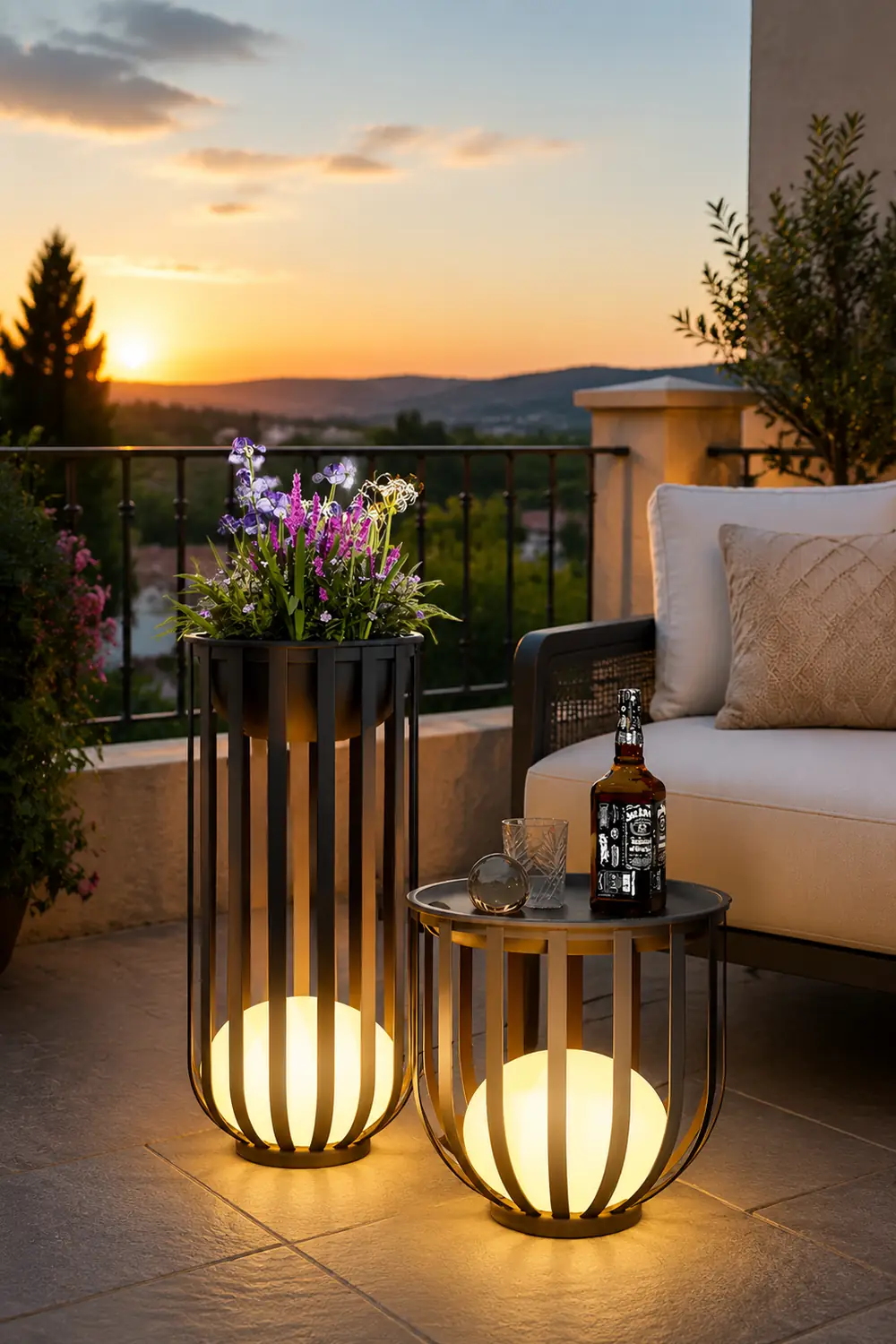 Bols Outdoor Solar Power Garden Lamp - Lumpaz