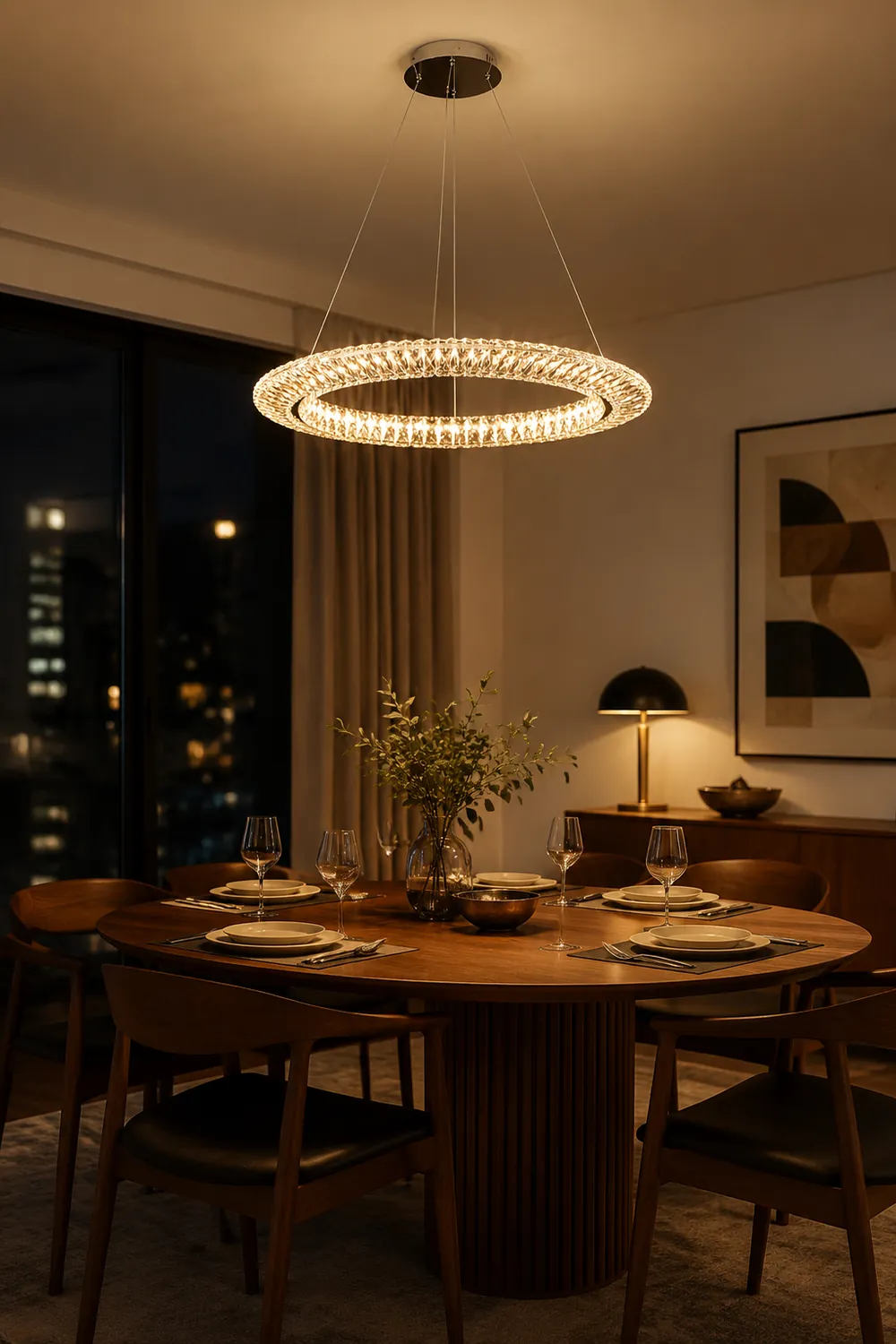 Tanager Geometric Chandelier - Lumpaz