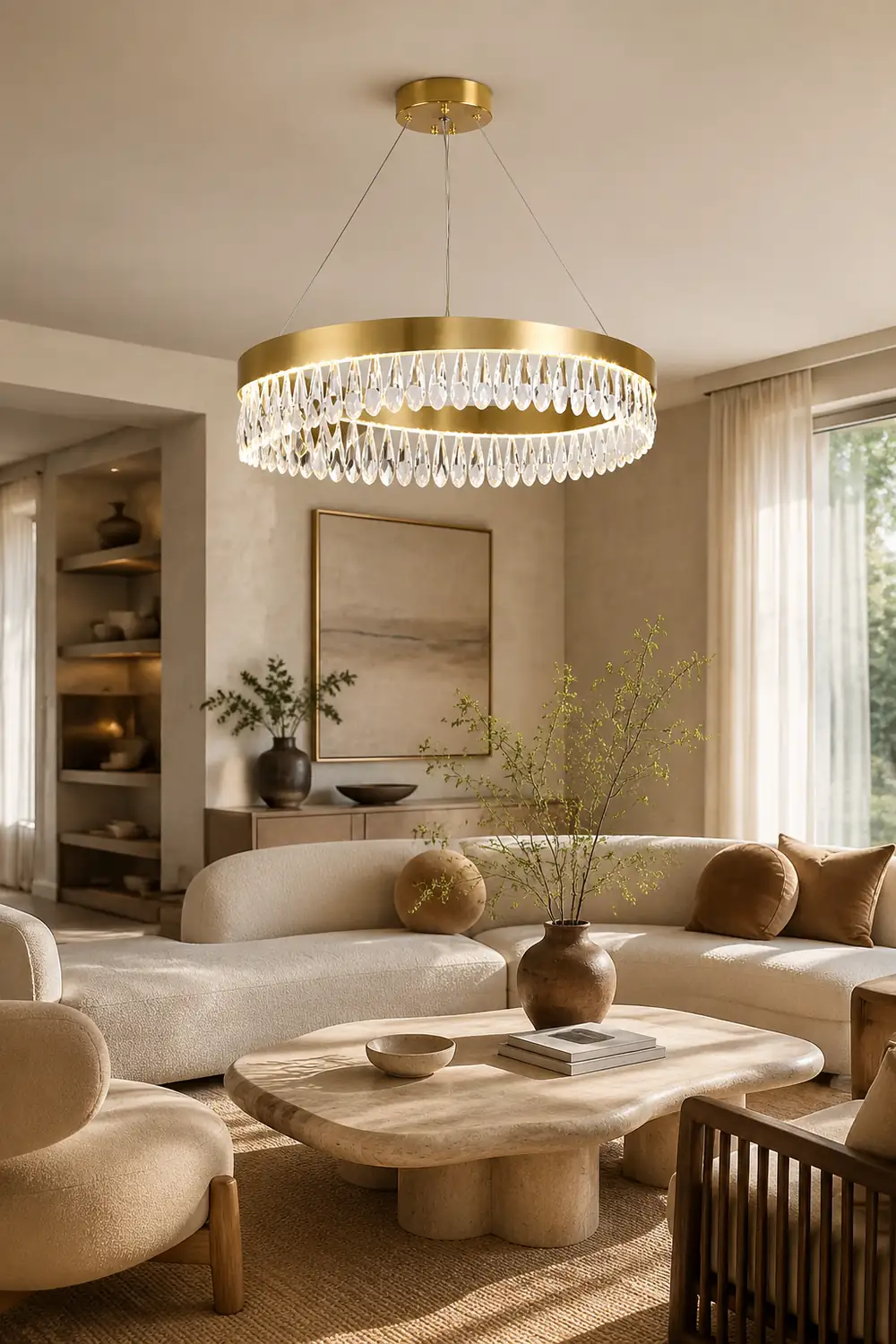 Crystal Sticks Chandelier - Lumpaz