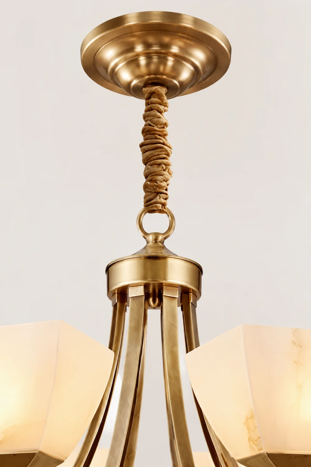 Dover Brass Chandelier - Lumpaz