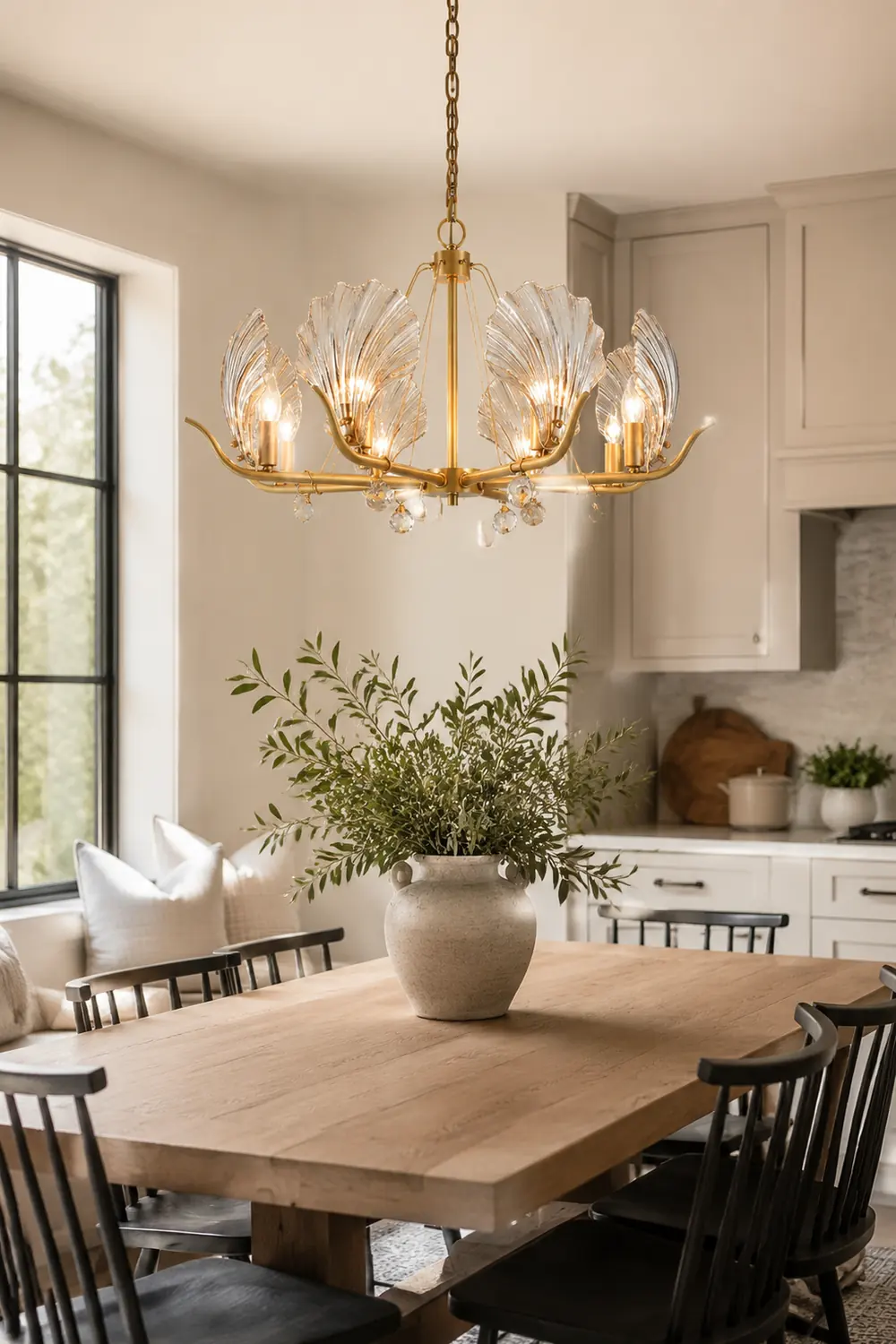 Shell Crystal Chandelier - Lumpaz