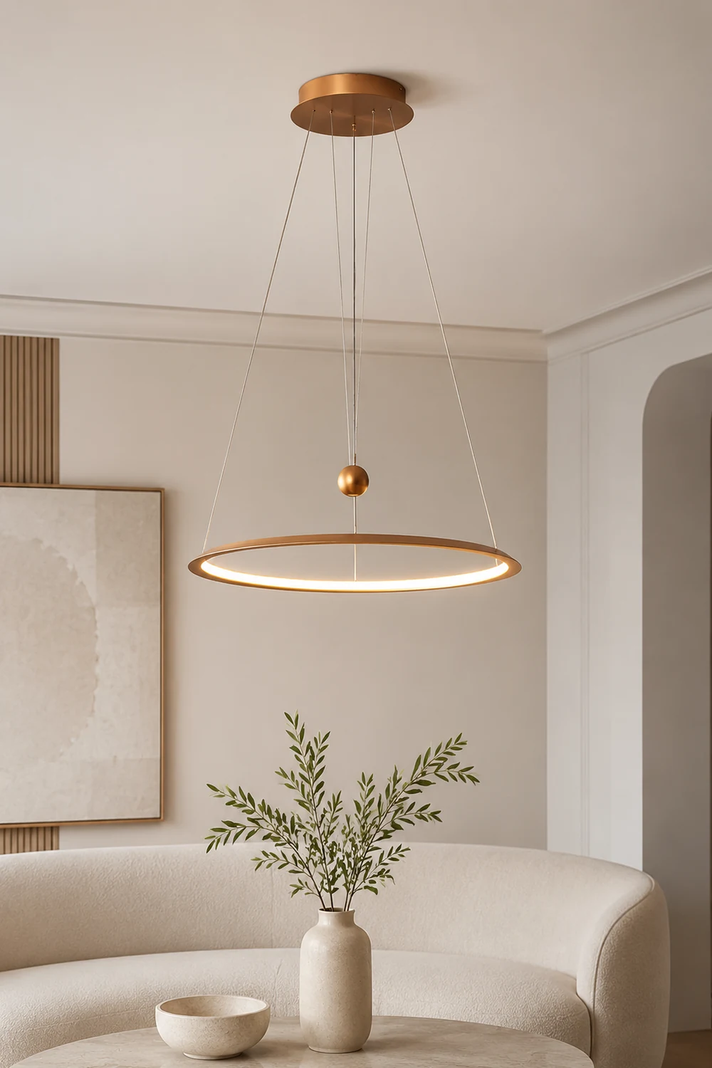 Circular LED Chandelier - Lumpaz