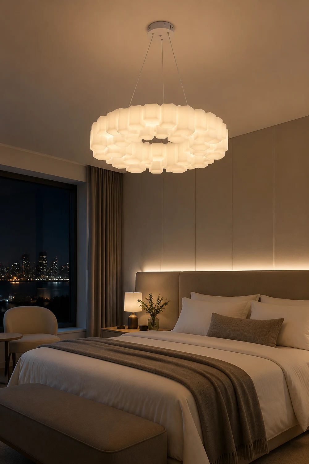 Honeycomb Chandelier - Lumpaz