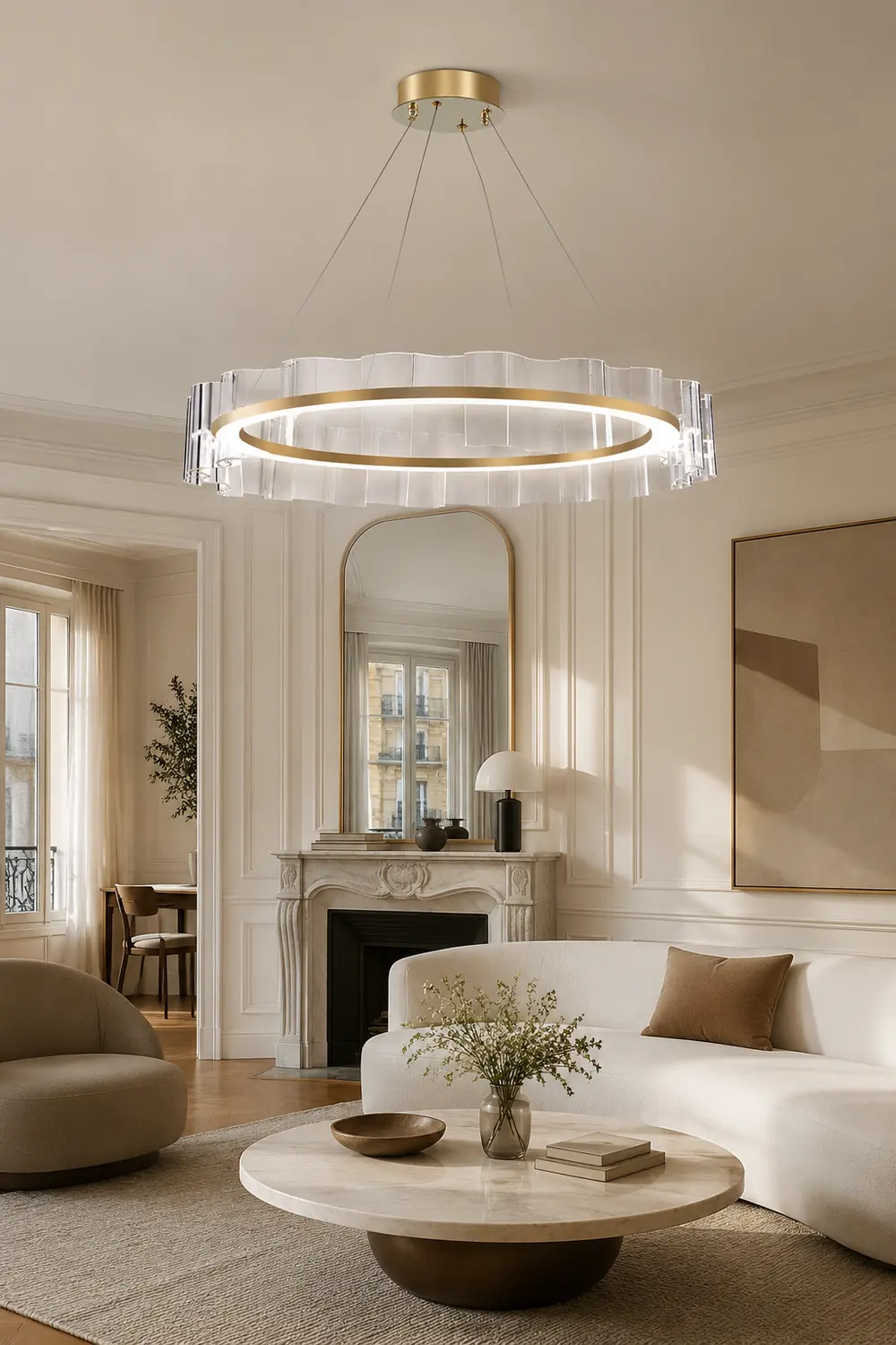 Water Wave Glass Chandelier - Lumpaz