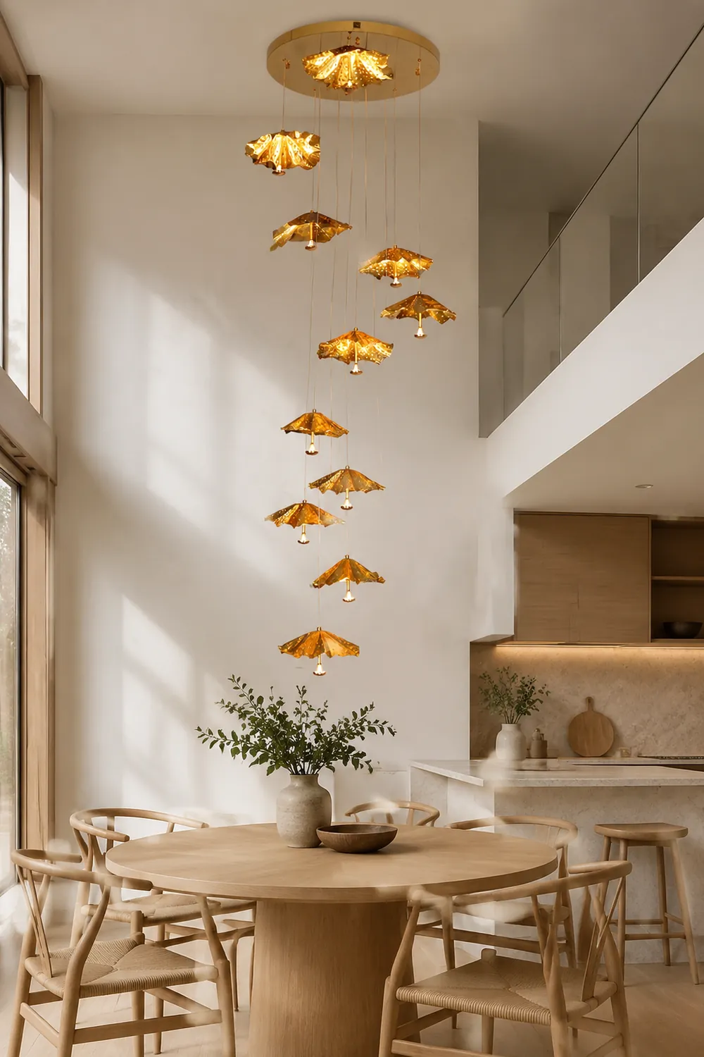 Livra Leaf Chandelier - Lumpaz