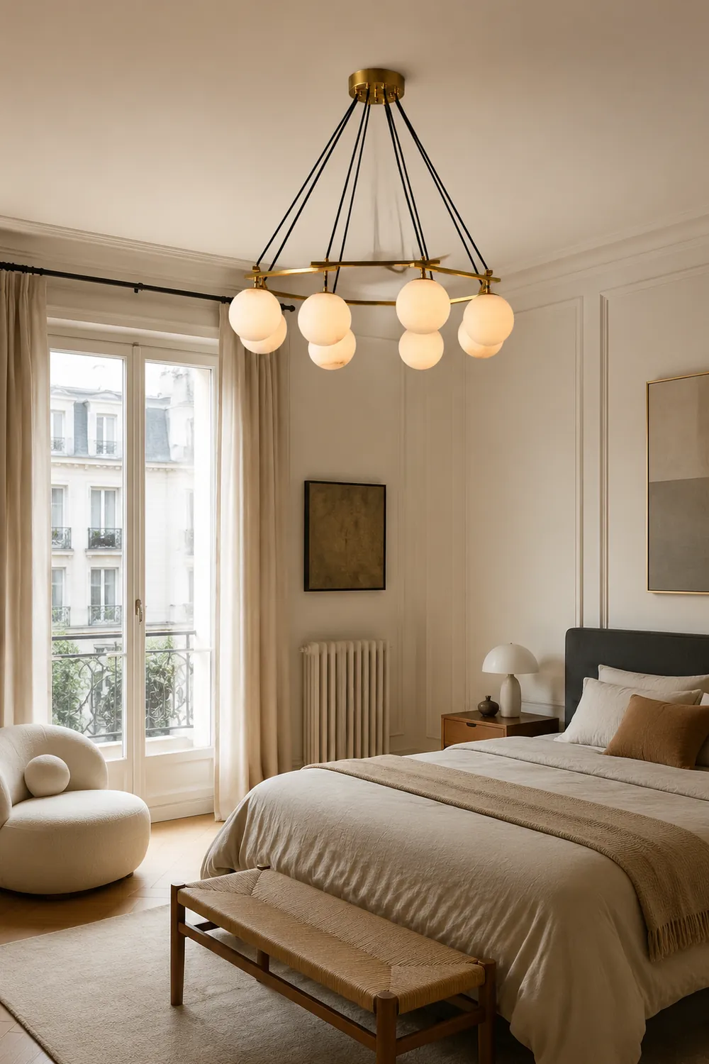 Miira Alabaster Chandelier - Lumpaz