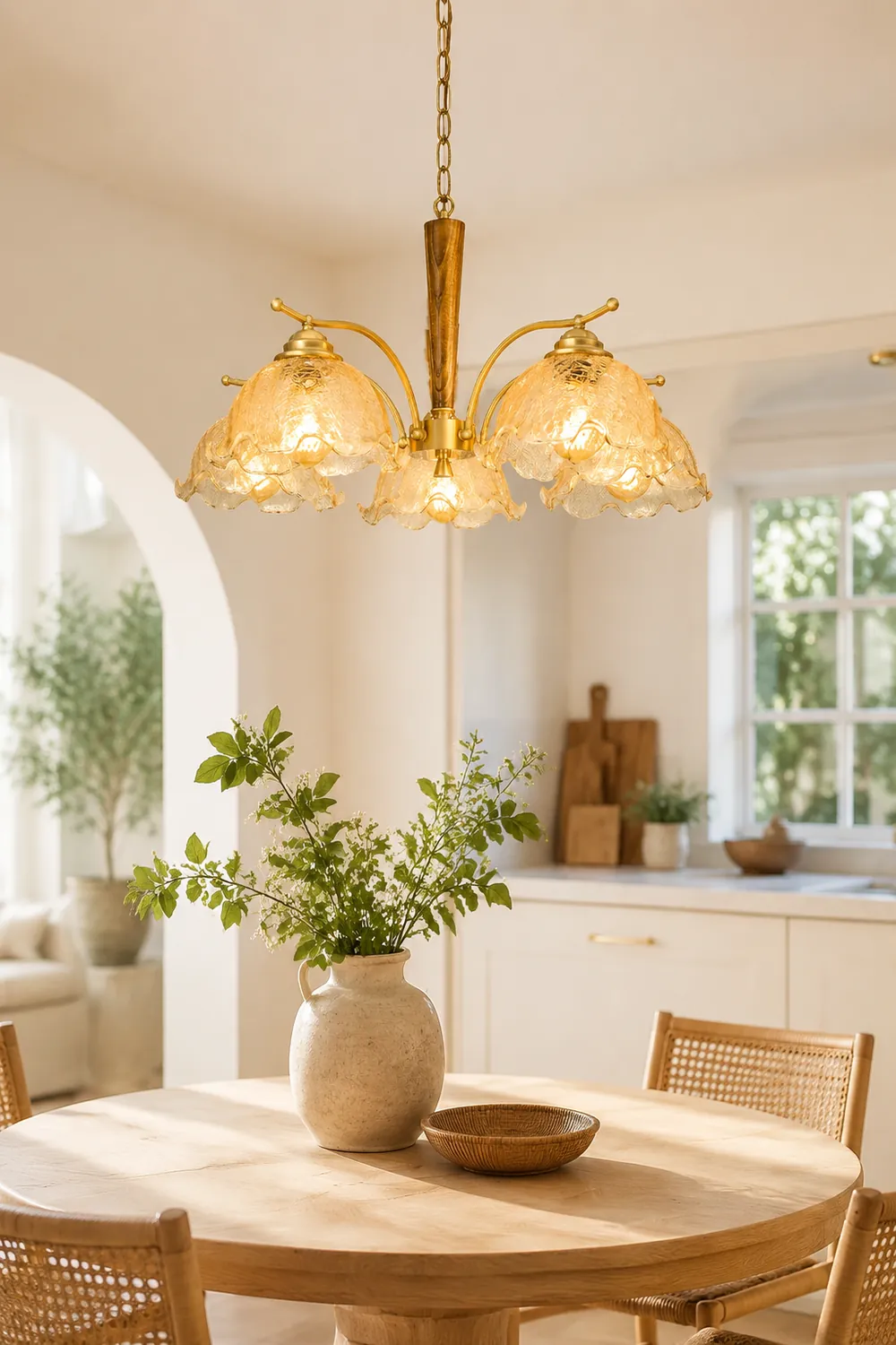 Crack Flower Chandelier - Lumpaz