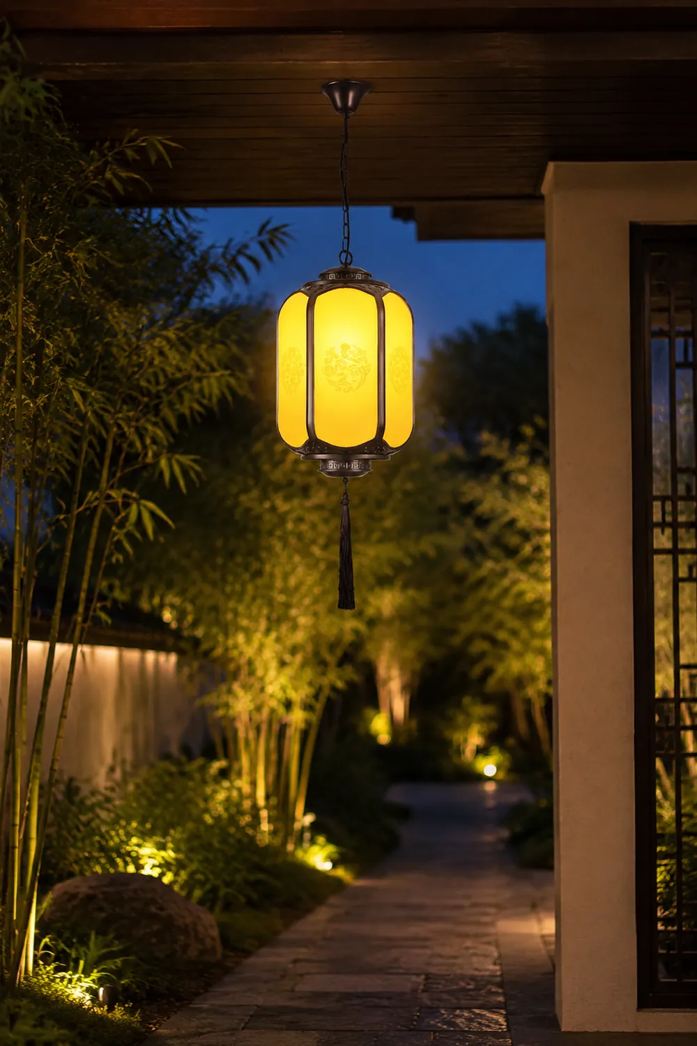 Antique Lantern Pendant Light - Lumpaz