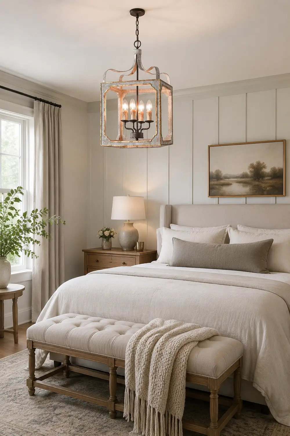 Boho Rustic Cube Chandelier - Lumpaz