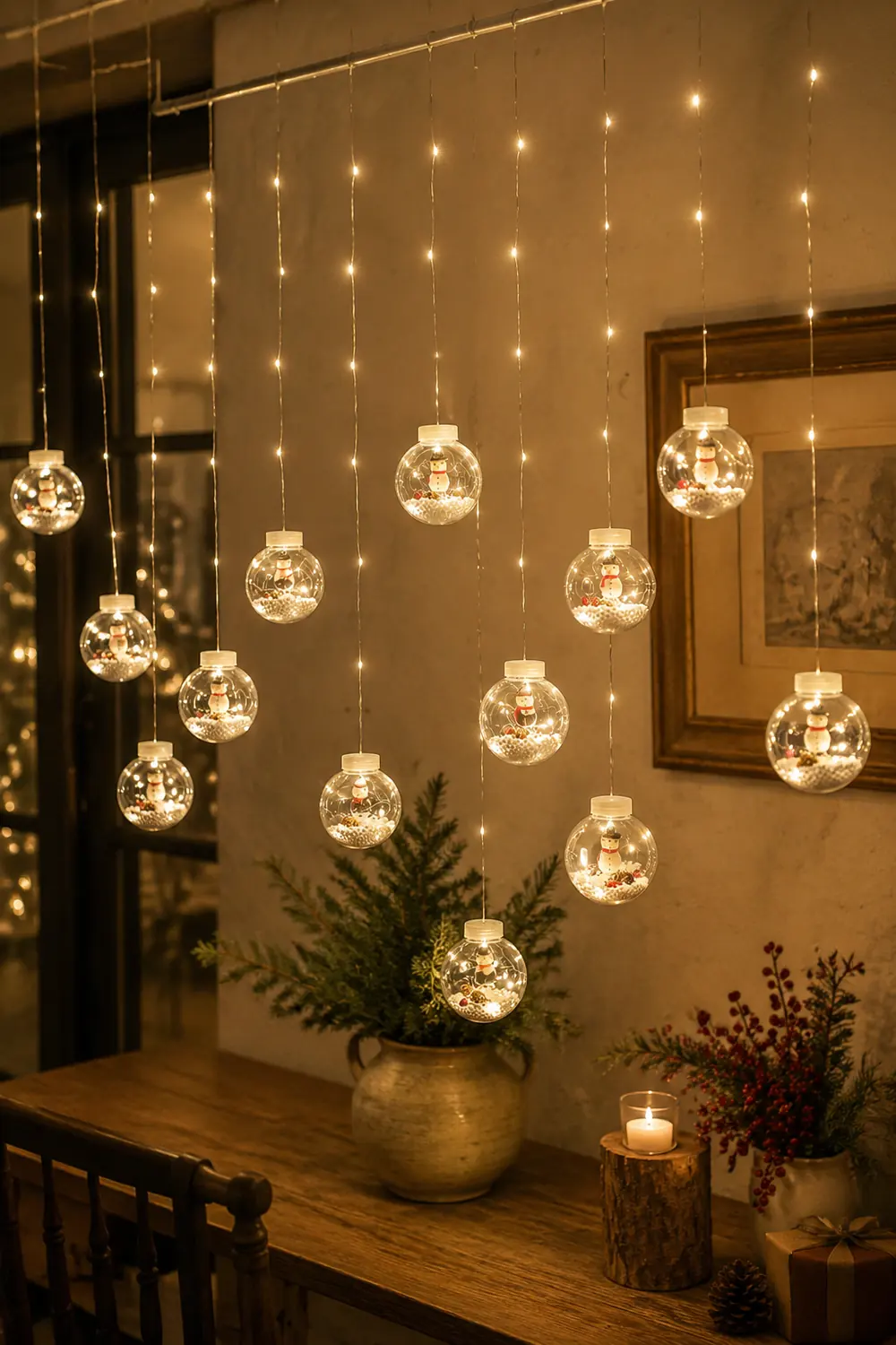 Christmas Ball String Lights - Lumpaz