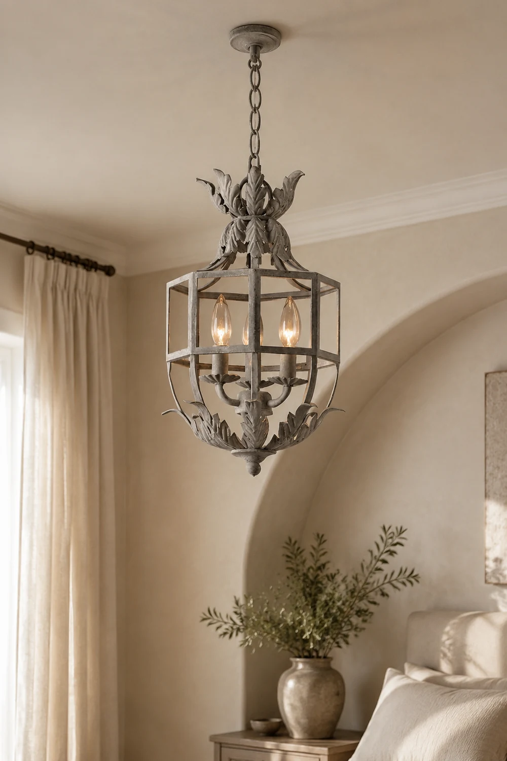 Lustre Retro Cage Chandelier - Lumpaz