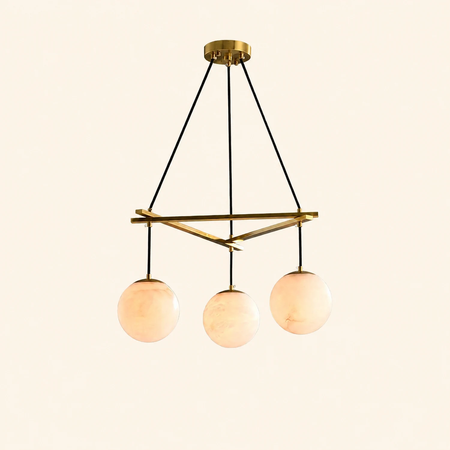 Miira Alabaster Chandelier - Lumpaz
