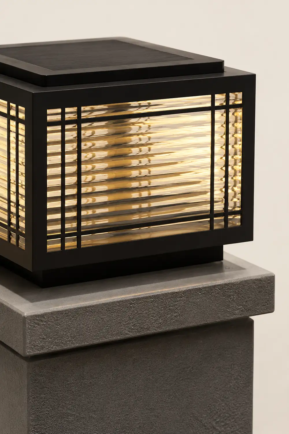 Deck Solar Outdoor Post Light - Lumpaz