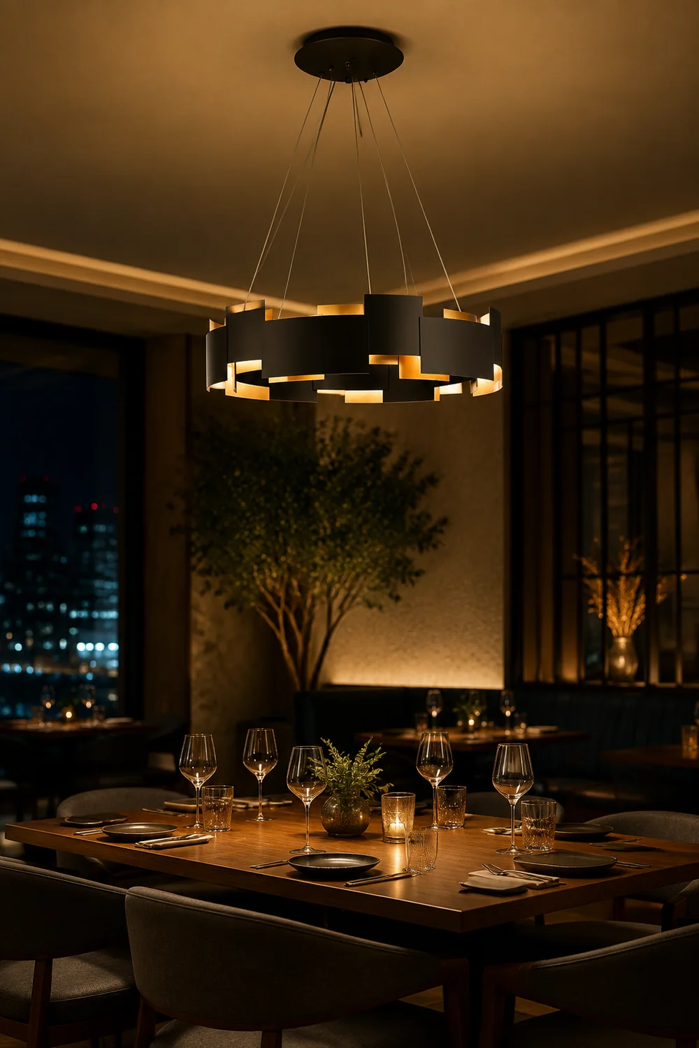 Kichler Oval Chandelier - Lumpaz