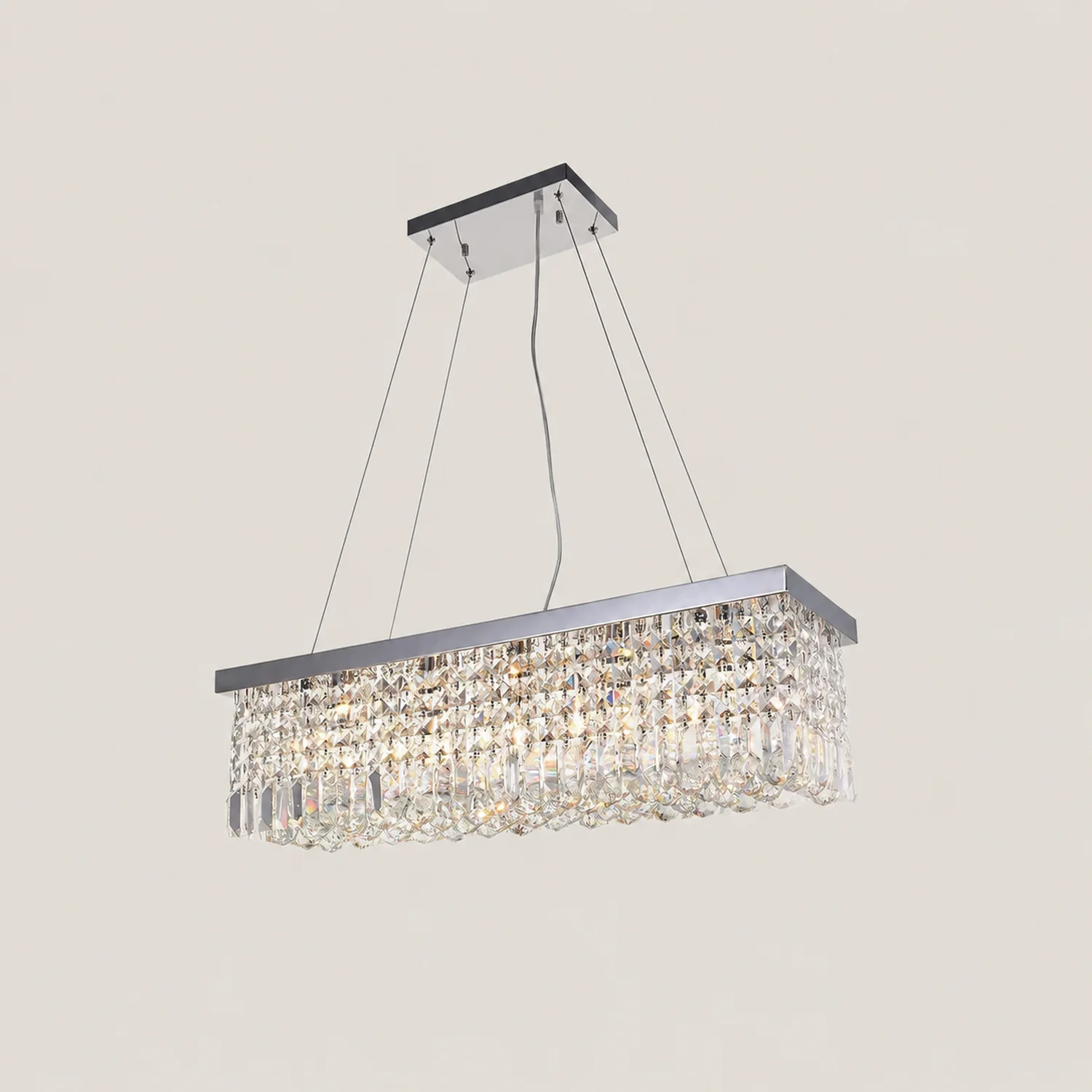 Crystal Raindrop Chandelier - Lumpaz