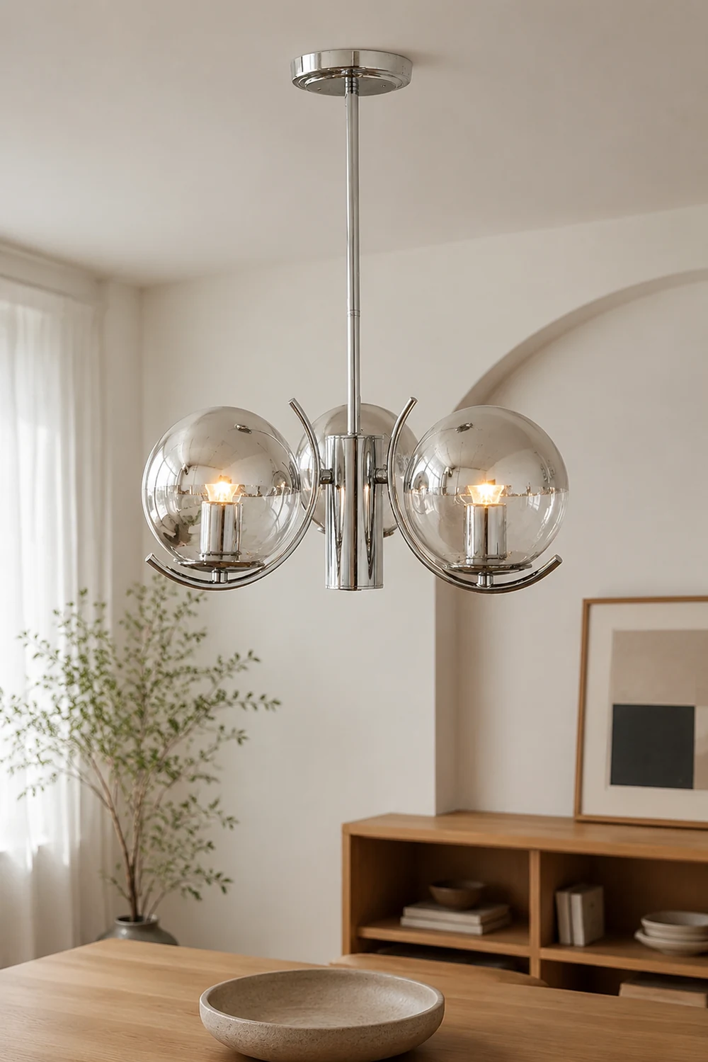Space Ball Chandelier - Lumpaz