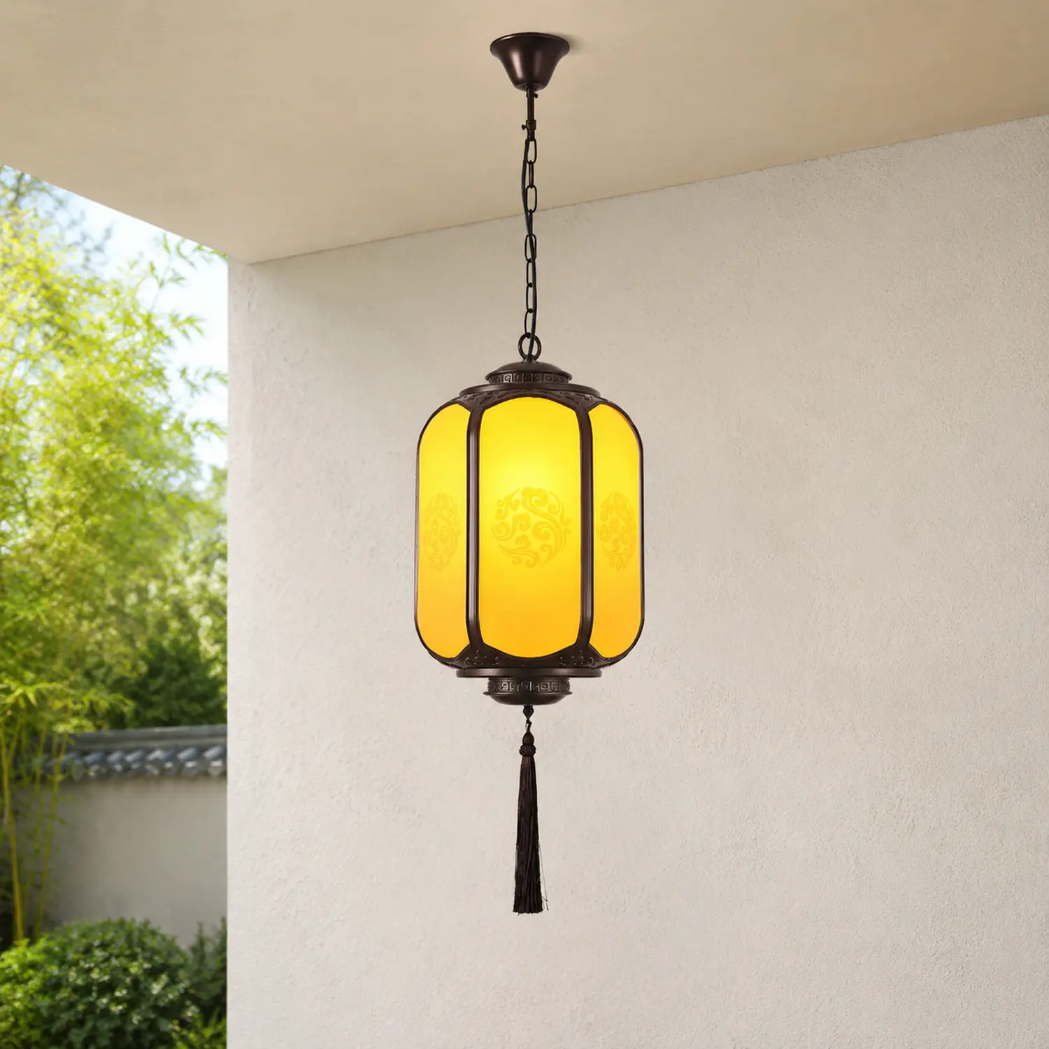 Antique Lantern Pendant Light - Lumpaz