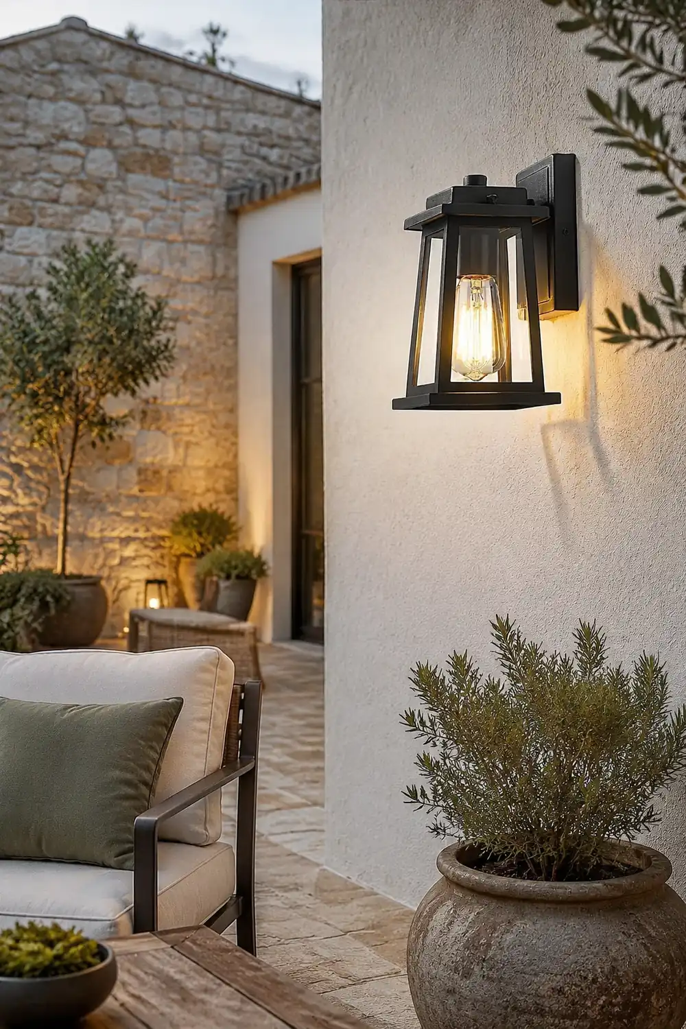 Outdoor Lantern Wall Lamp - Lumpaz