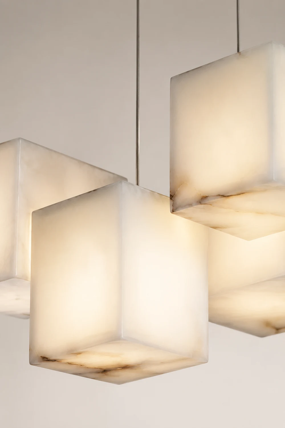 Alabaster Box Chandelier - Lumpaz