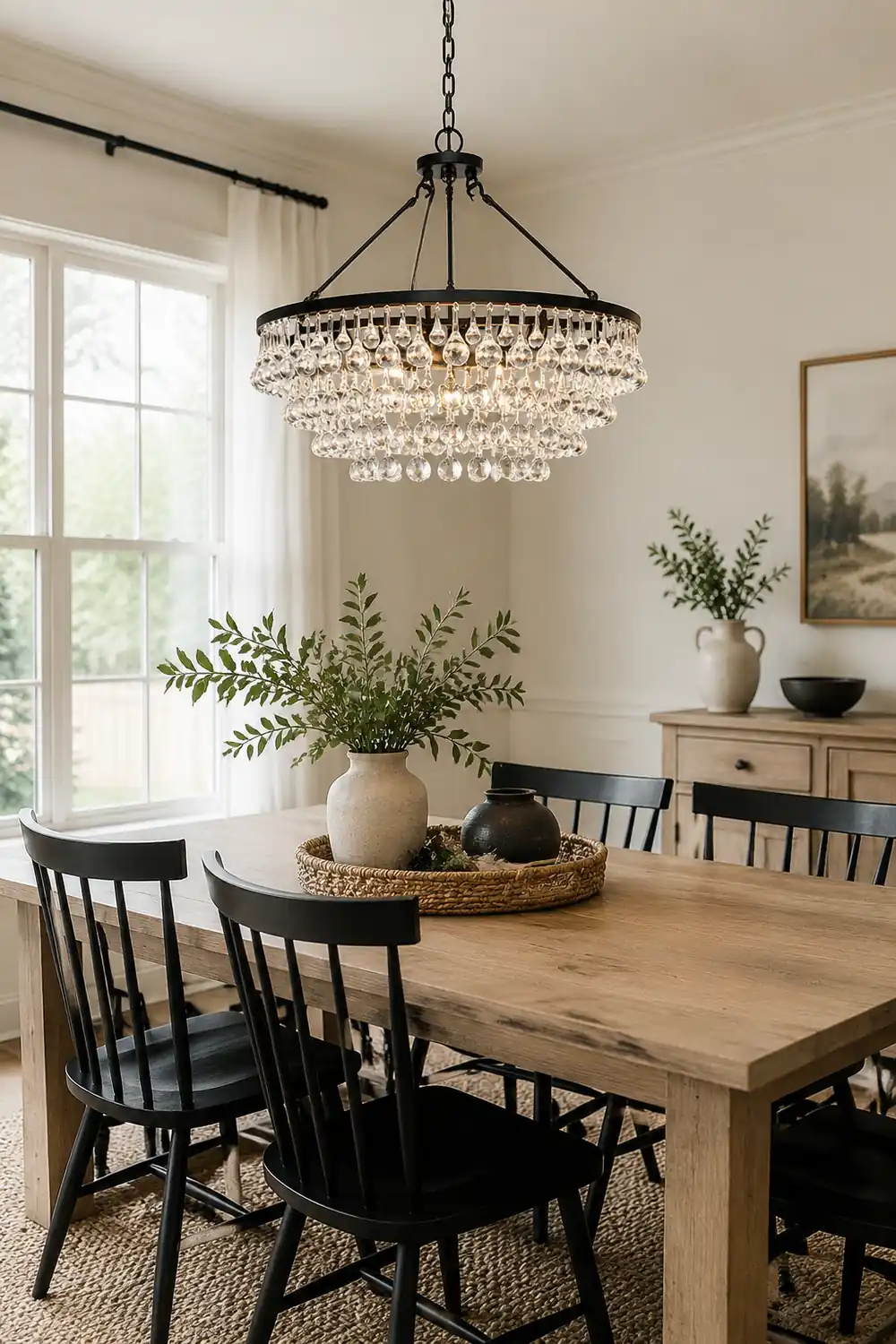 Unique Tiered Crystal Chandelier - Lumpaz