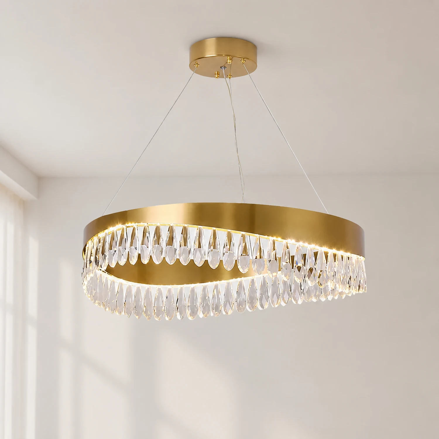 Crystal Sticks Chandelier - Lumpaz