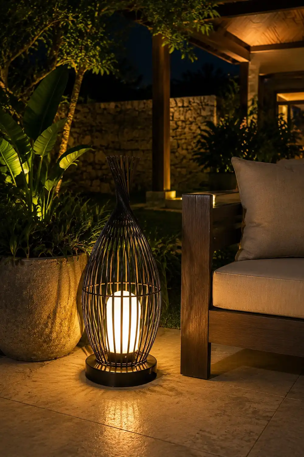 Aurora Orbis Lantern Outdoor Light - Lumpaz