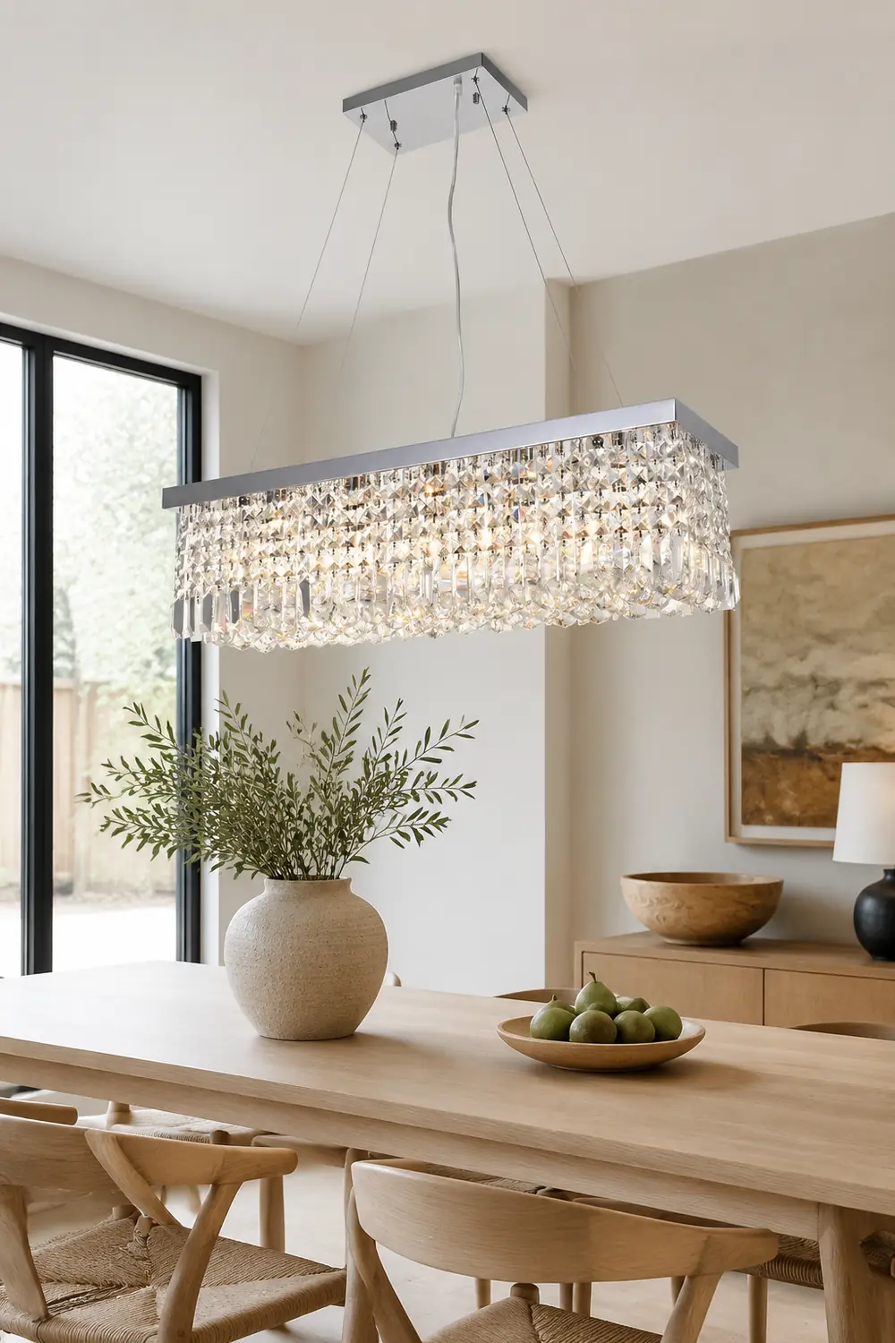Crystal Raindrop Chandelier - Lumpaz