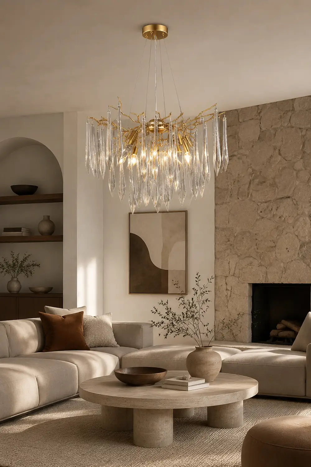 Aqua Funnel Chandelier - Lumpaz
