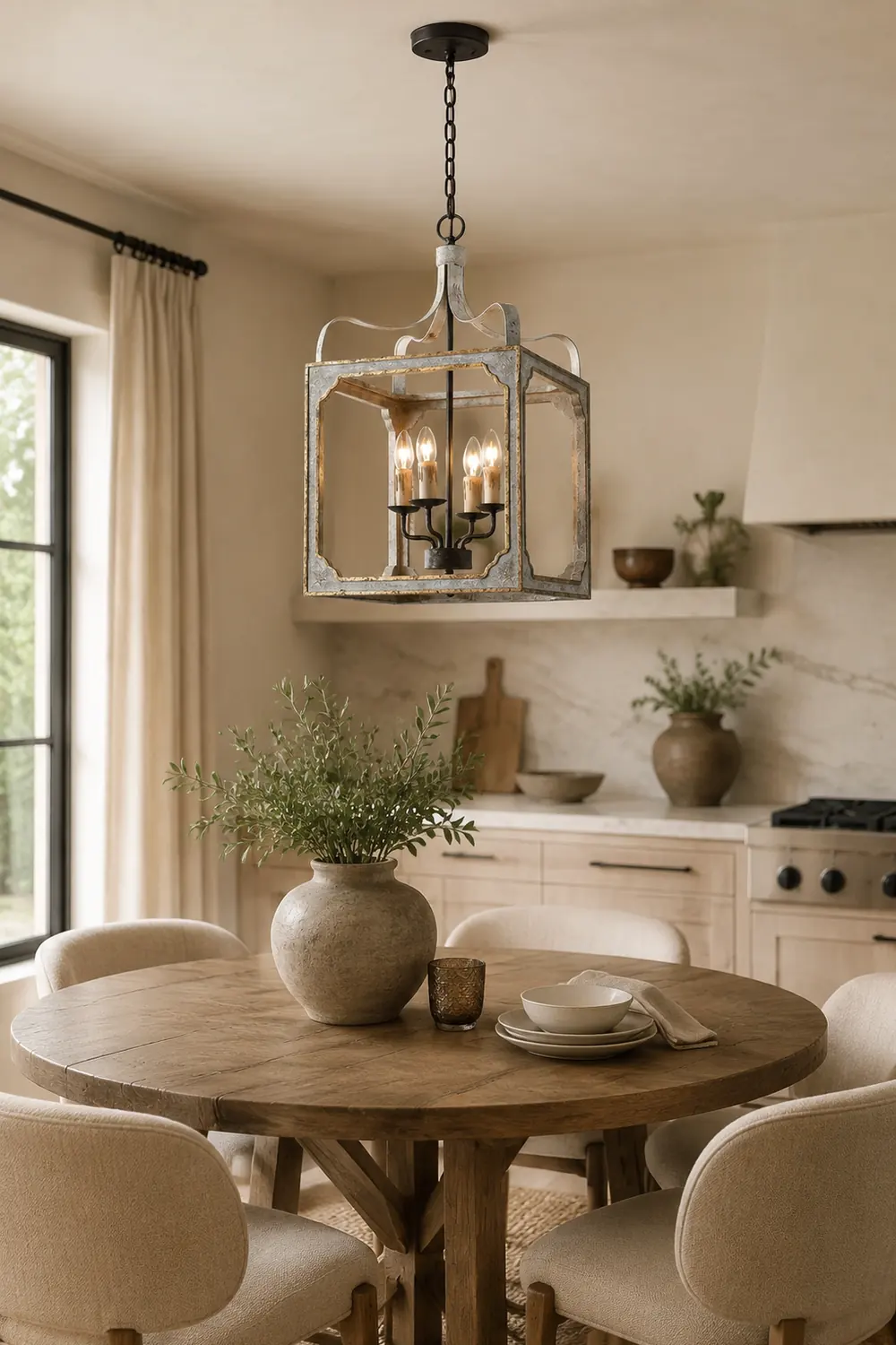 Boho Rustic Cube Chandelier - Lumpaz