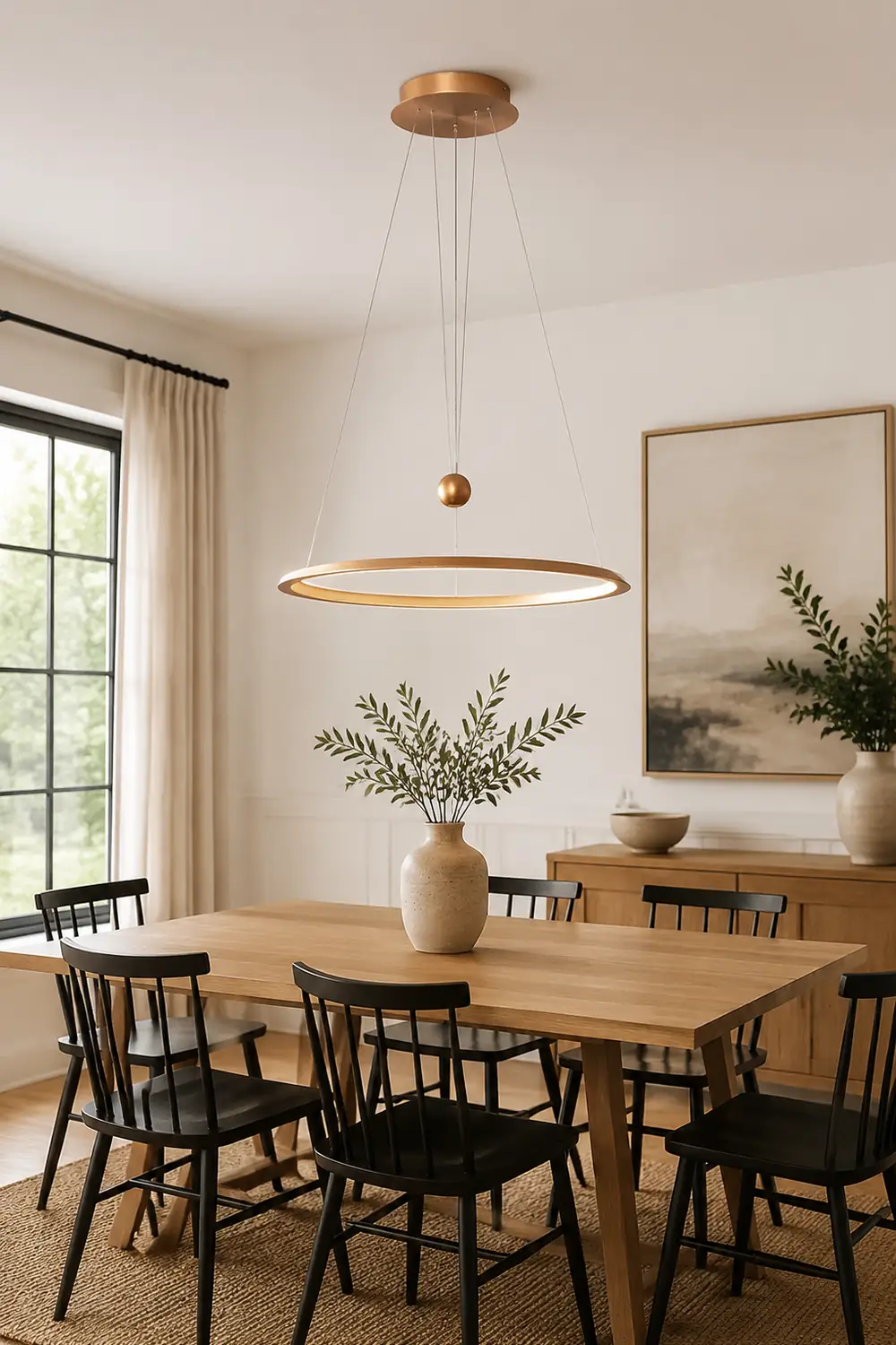 Circular LED Chandelier - Lumpaz