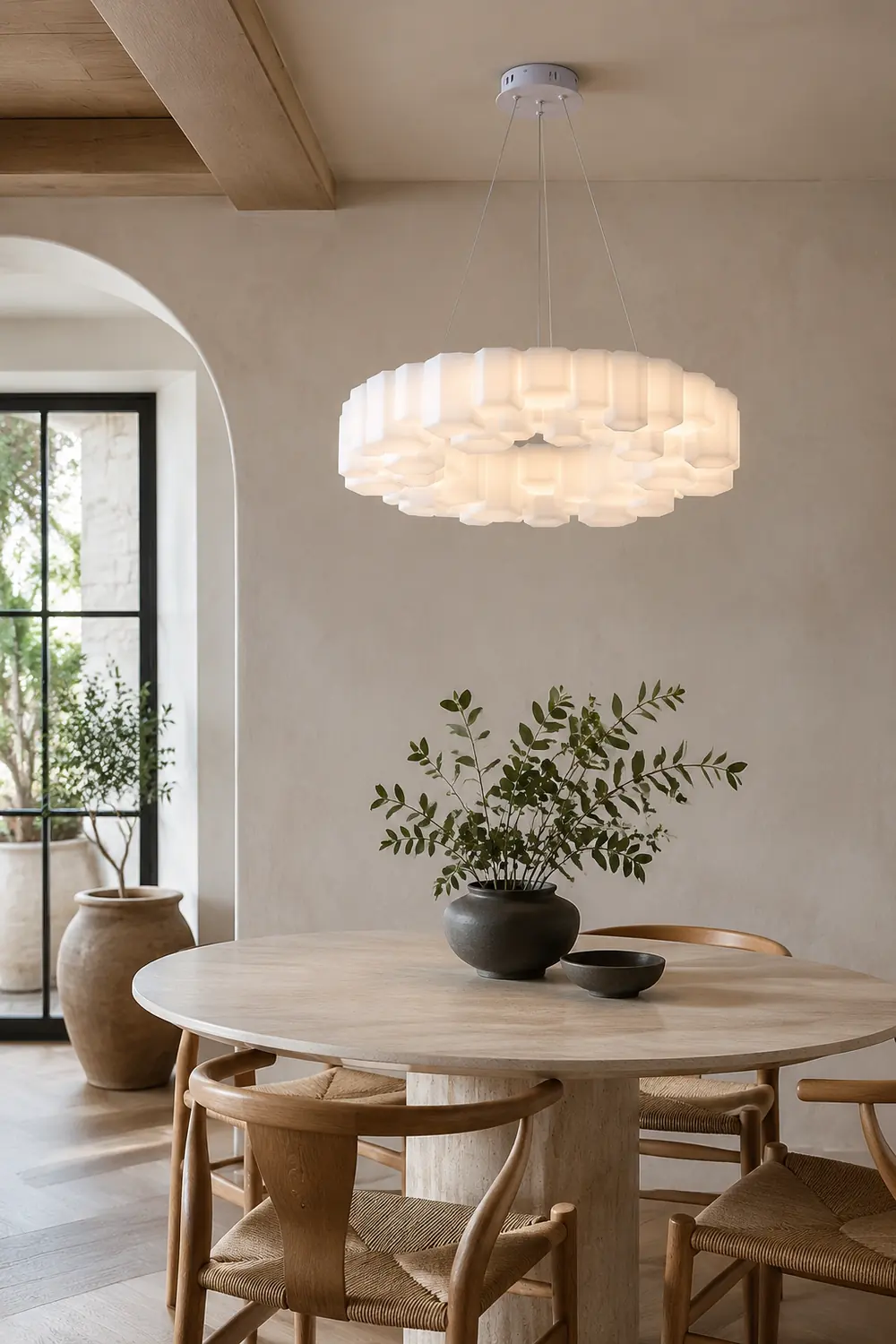 Honeycomb Chandelier - Lumpaz