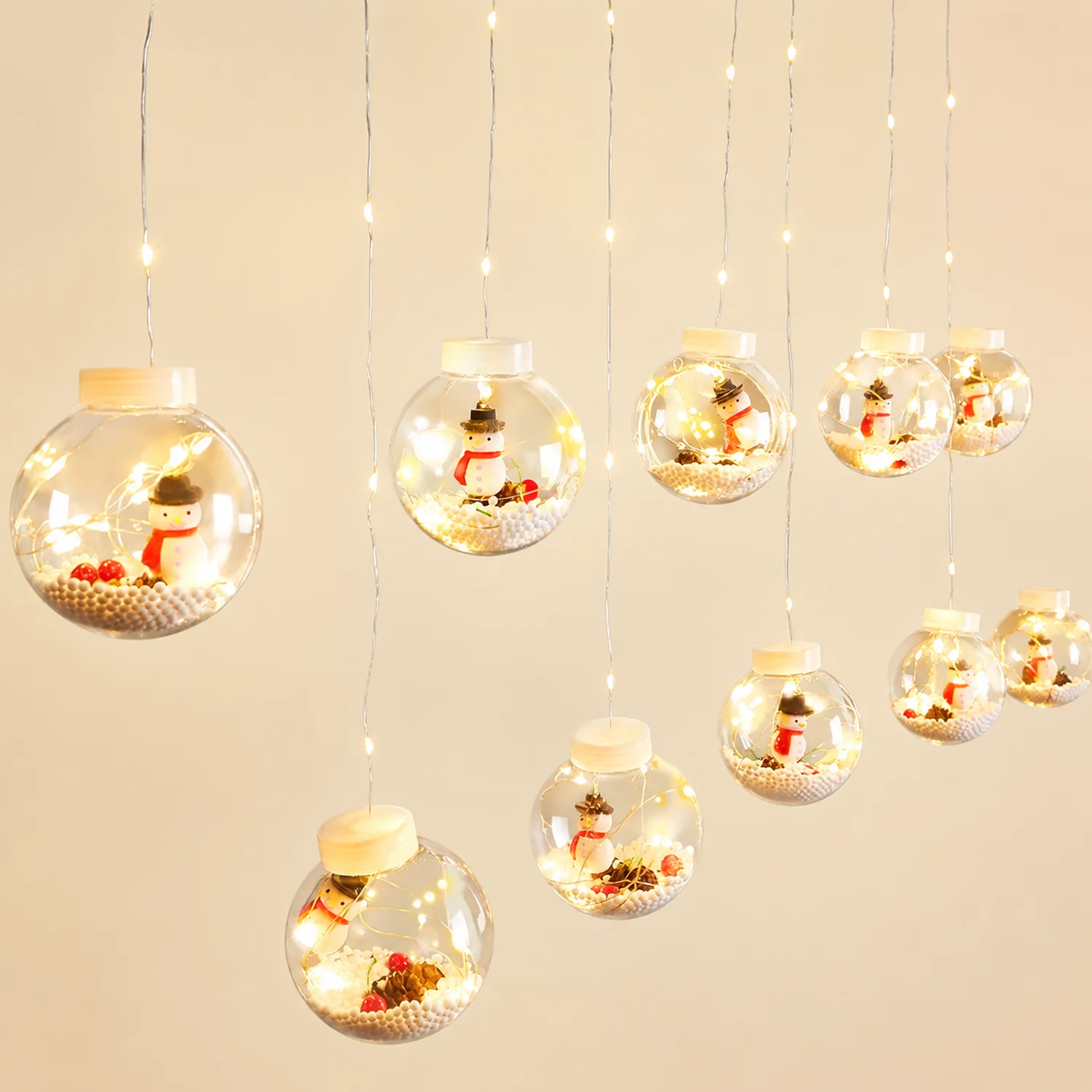 Christmas Ball String Lights - Lumpaz